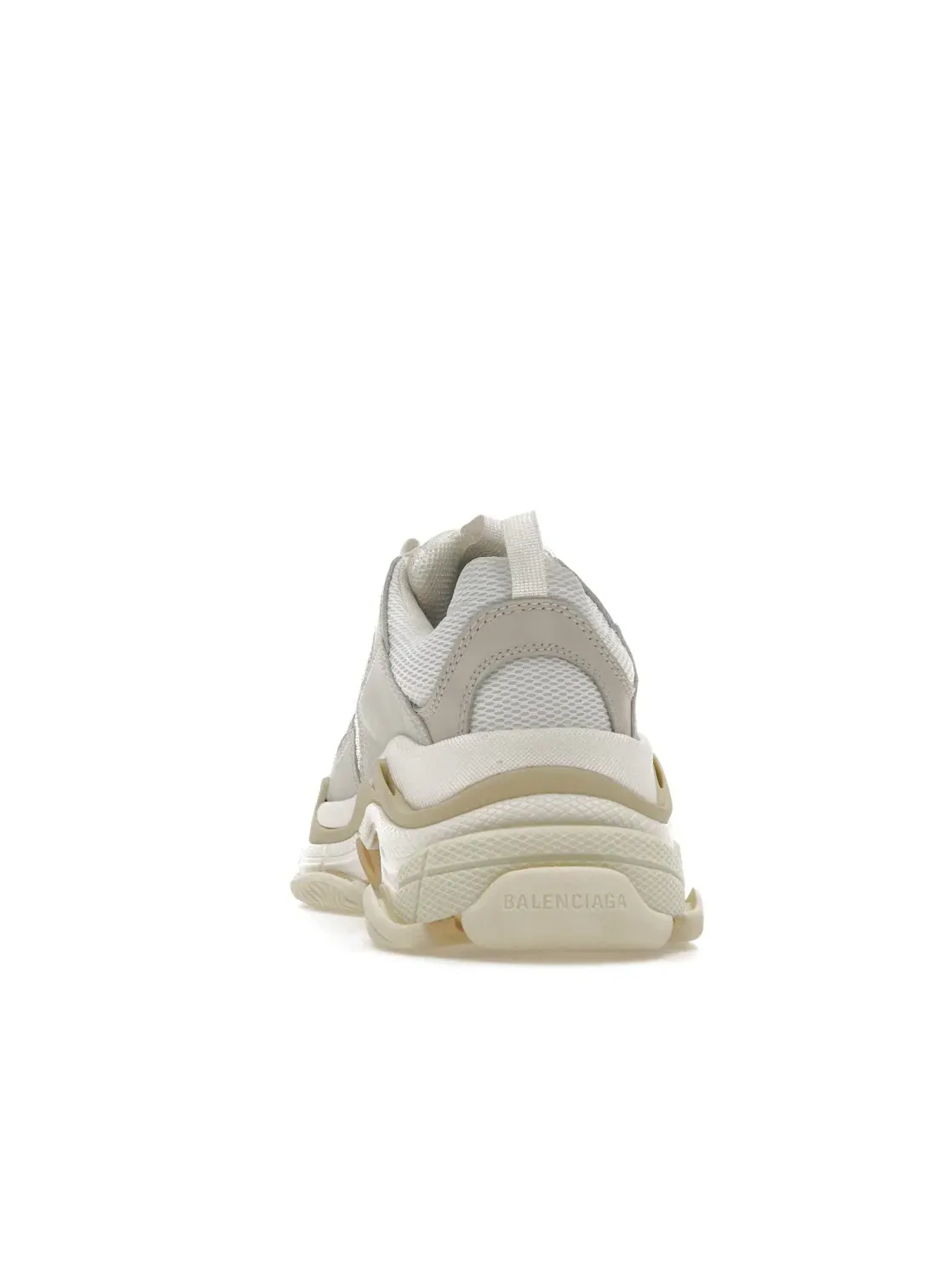 Кроссовки женские Balenciaga Triple S, с массивной подошвой — изображение 4 из 4, белый