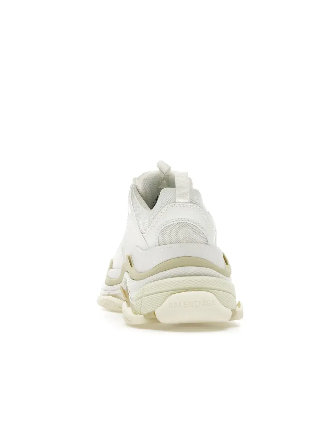 Кроссовки женские Balenciaga Triple S, Массивная подошва — изображение 4 из 4, белый