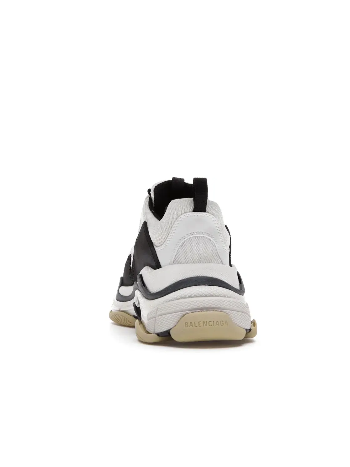Кроссовки мужские Balenciaga Triple S, массивной подошвой — изображение 4 из 4, белый