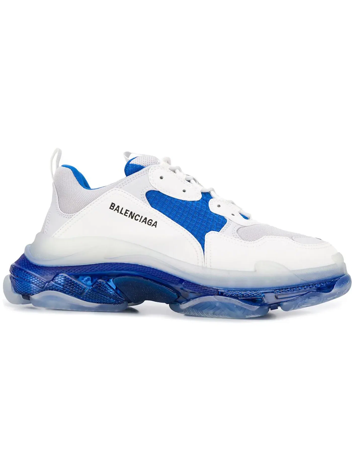 Кроссовки мужские Balenciaga Triple S, с массивной подошвой — изображение 1 из 1, белый