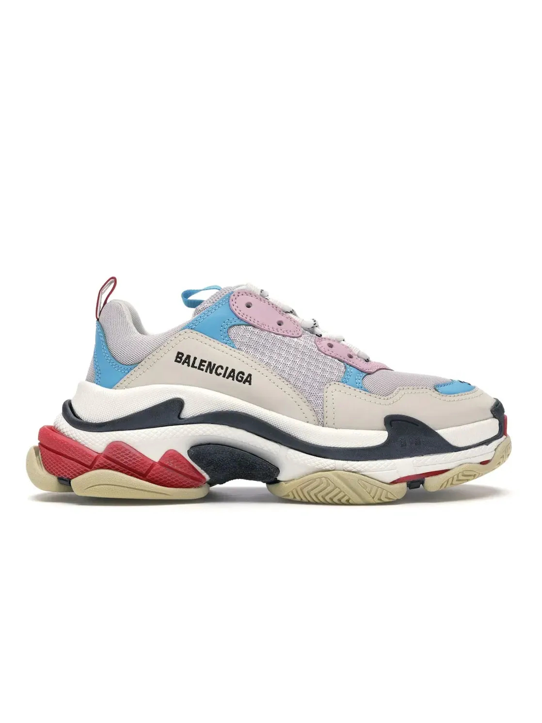 Кроссовки женские Balenciaga Triple S, с принтом — изображение 1 из 4, мульти
