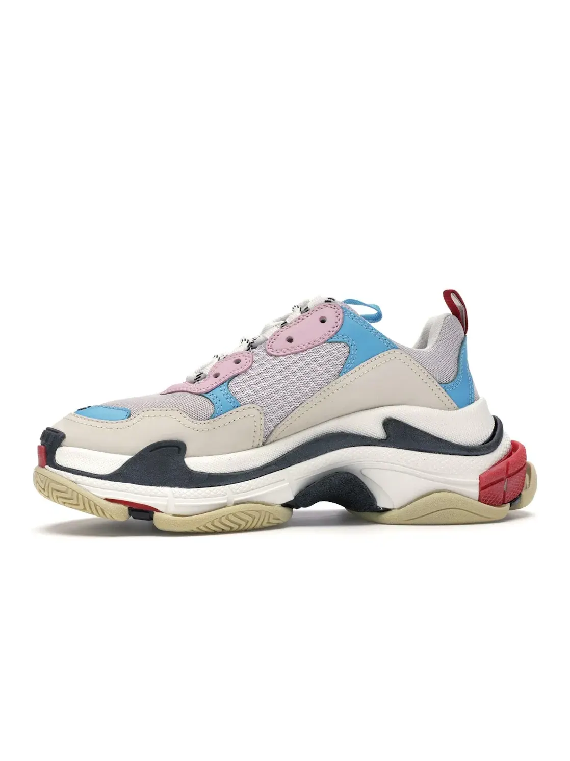 Кроссовки женские Balenciaga Triple S, с принтом — изображение 3 из 4, мульти