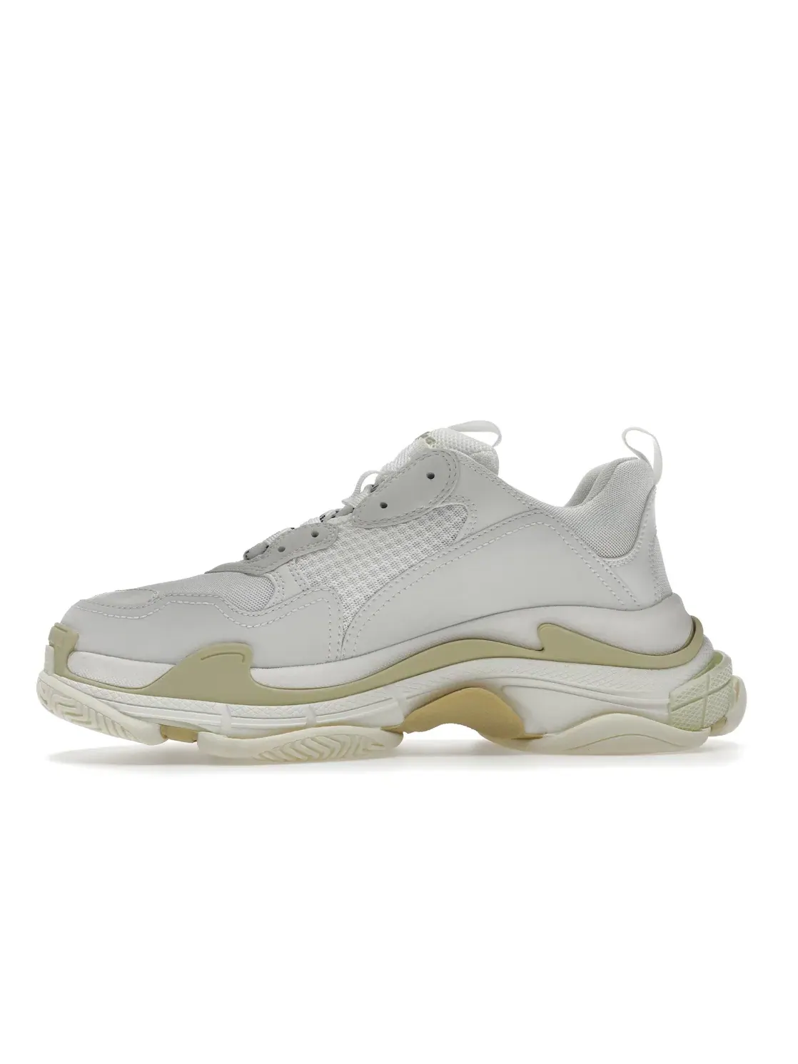 Кроссовки мужские Balenciaga Triple S White/Tan — изображение 3 из 4, белый/бежевый