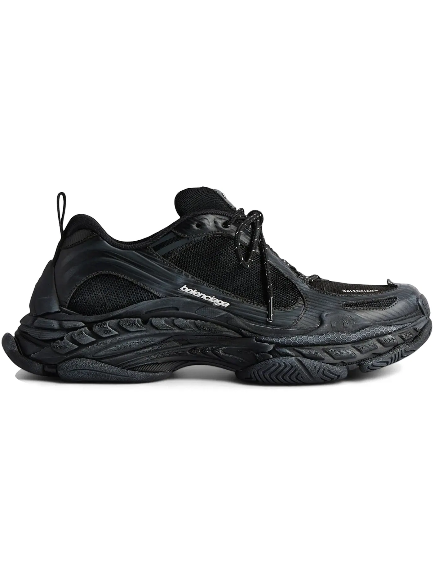 Кроссовки мужские Balenciaga Triple S.2, с массивной подошвой — изображение 1 из 1, черный/темный серый