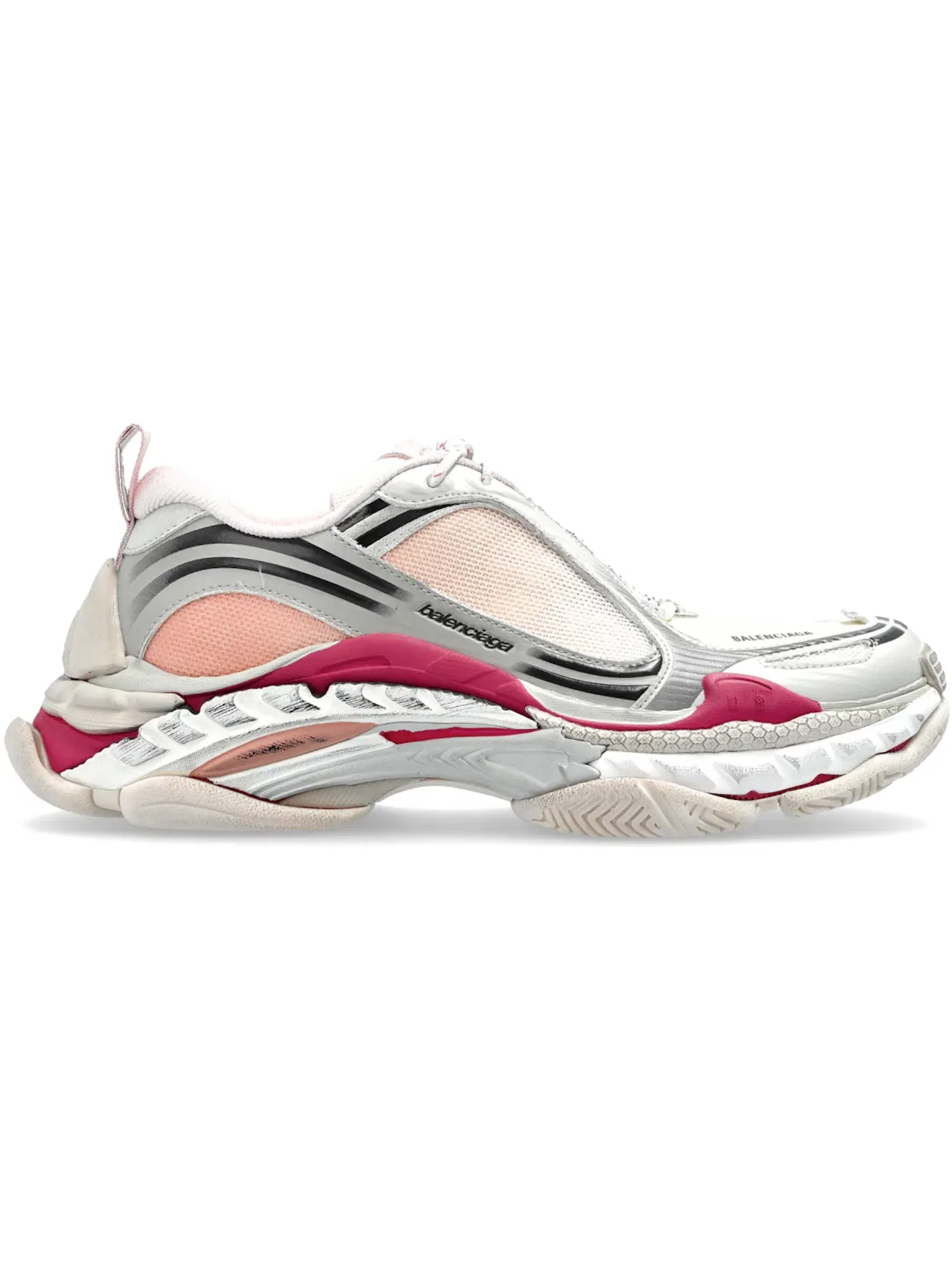 Кроссовки женские Balenciaga Triple S.2 градиентные — изображение 1 из 1, фиолетовый