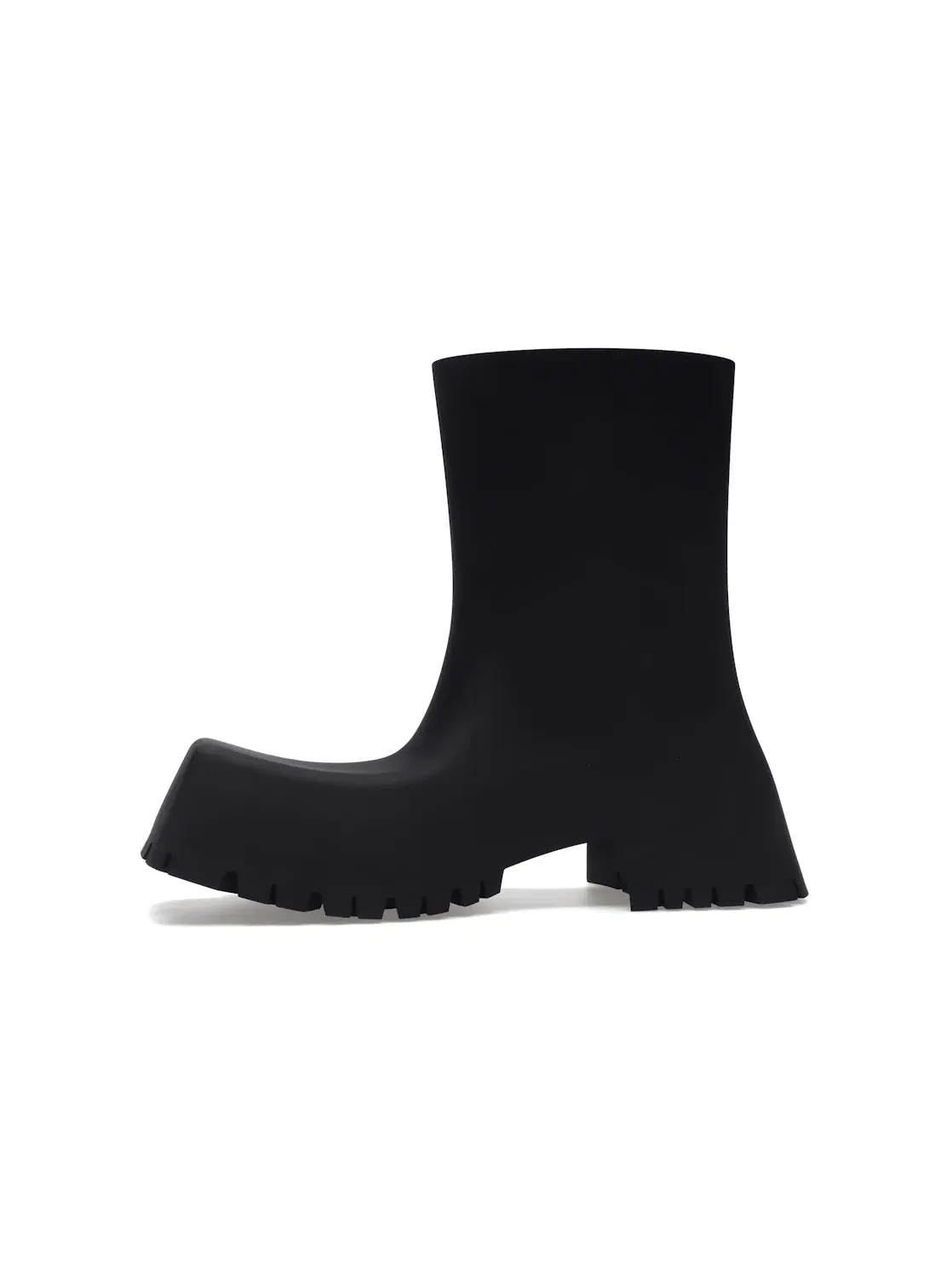 Резиновые сапоги мужские Balenciaga Trooper — изображение 3 из 4, черный