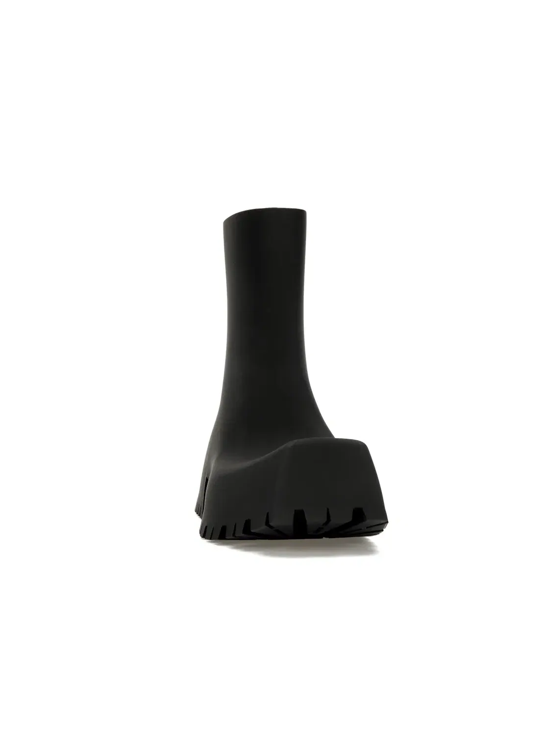 Резиновые сапоги Balenciaga Trooper Rubber Boot — изображение 2 из 4, черный