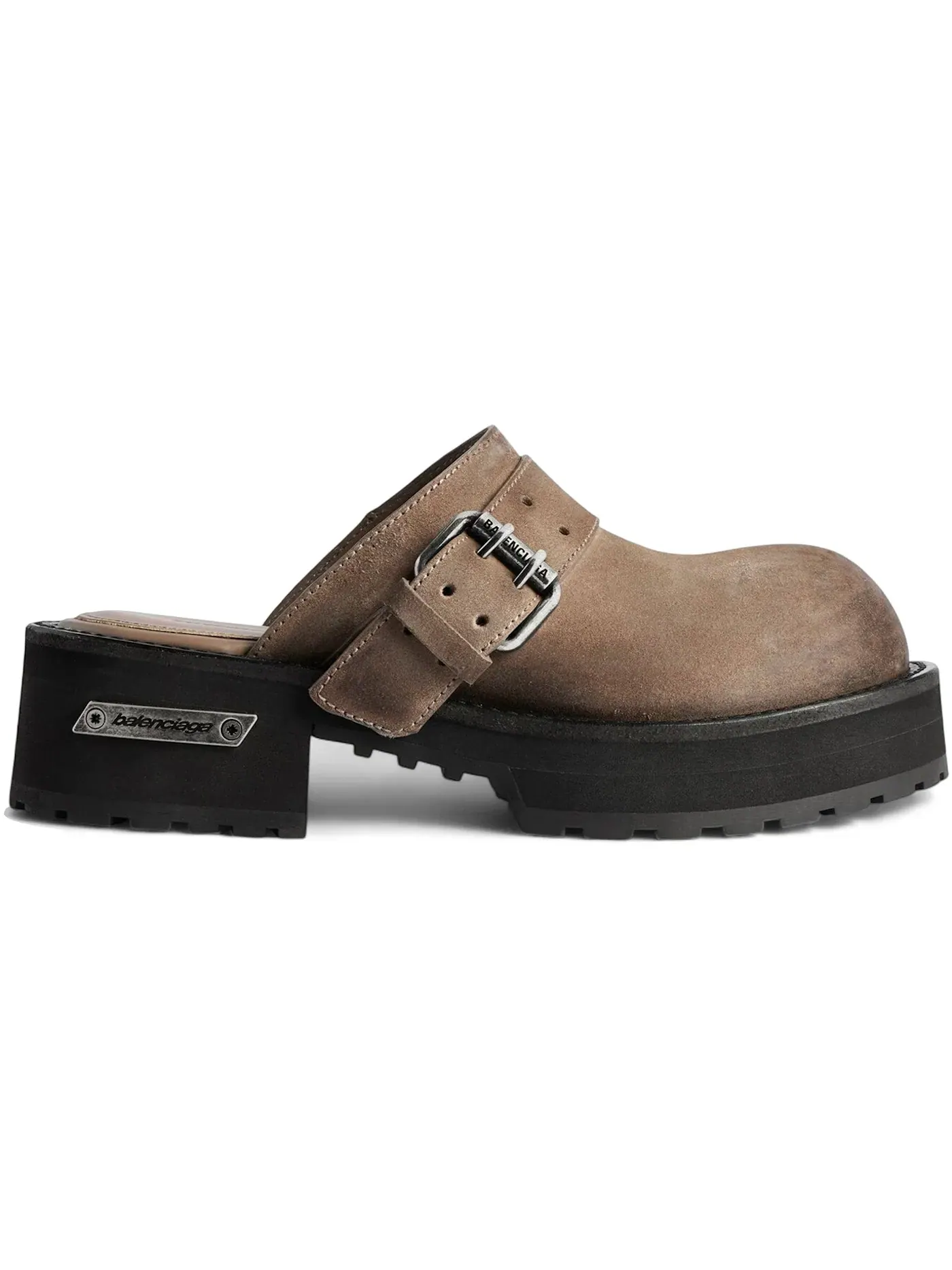 Сабо женские Balenciaga Venom Mule — изображение 1 из 1, серебристый