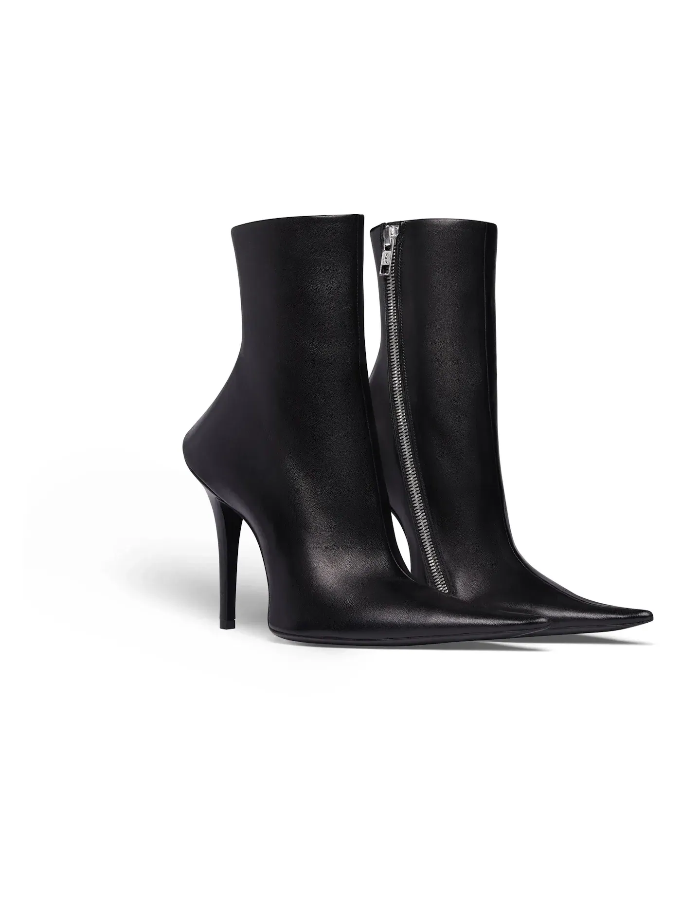Ботинки женские Balenciaga Witch 110mm, на каблуке — изображение 2 из 3, черный