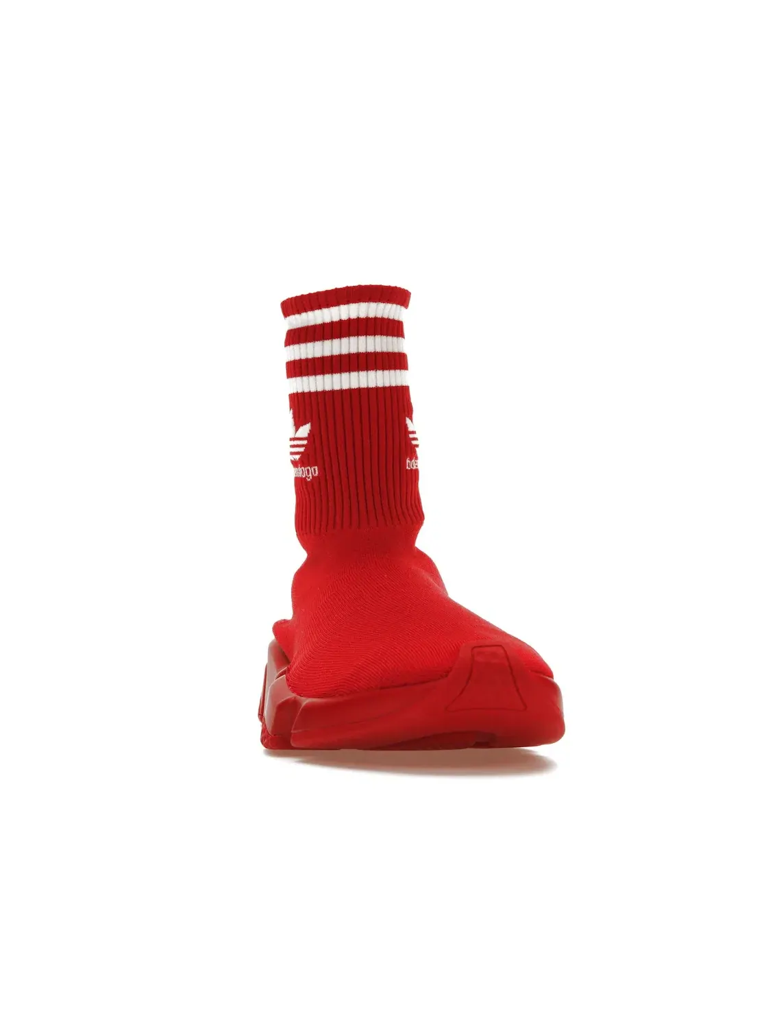 Кроссовки мужские Balenciaga x Adidas Speed Trainer, с принтом — изображение 2 из 4, красный/белый