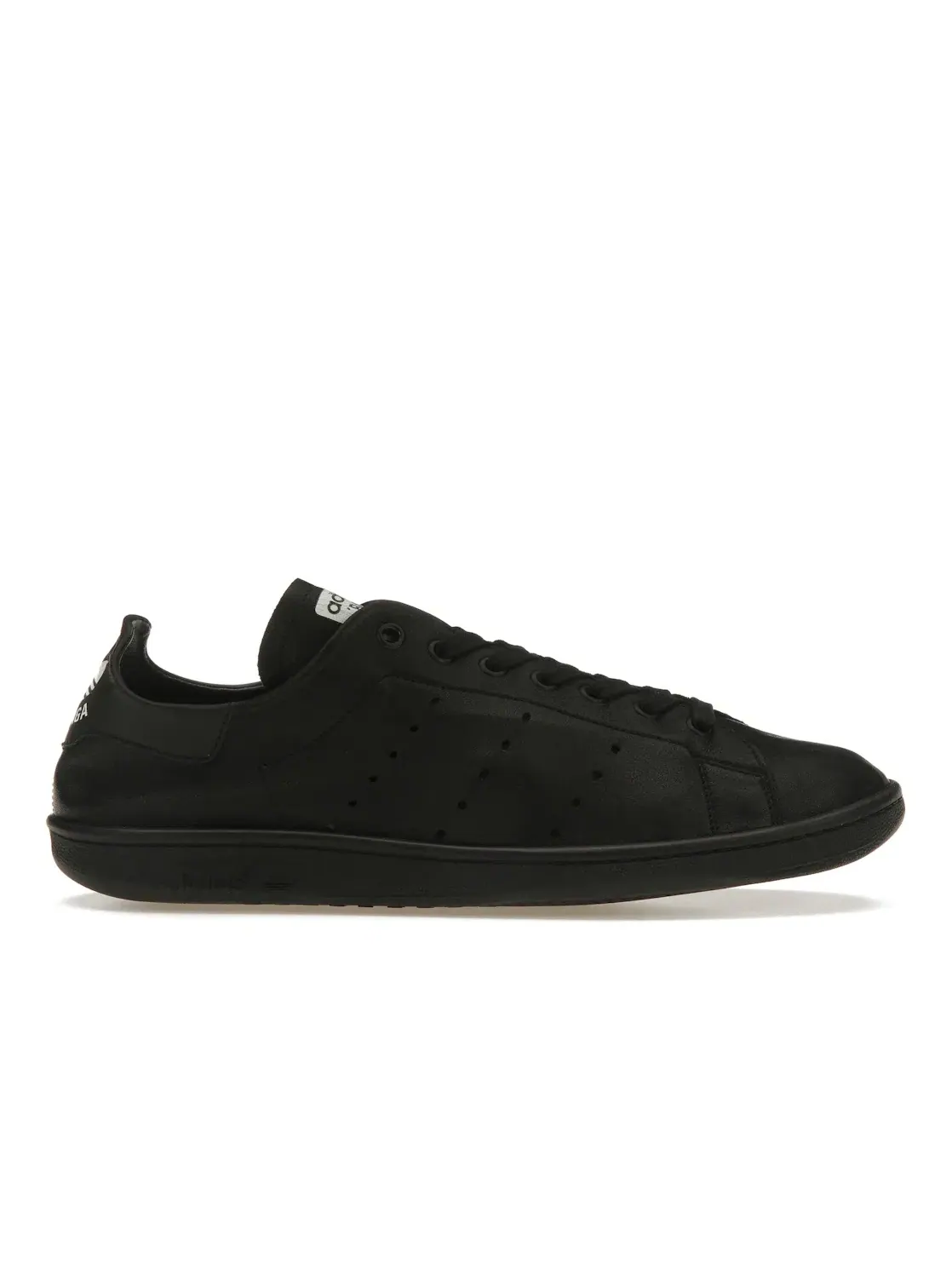 Кроссовки мужские Balenciaga x Adidas Stan Smith, с перфорированными полосками — изображение 1 из 4, черный