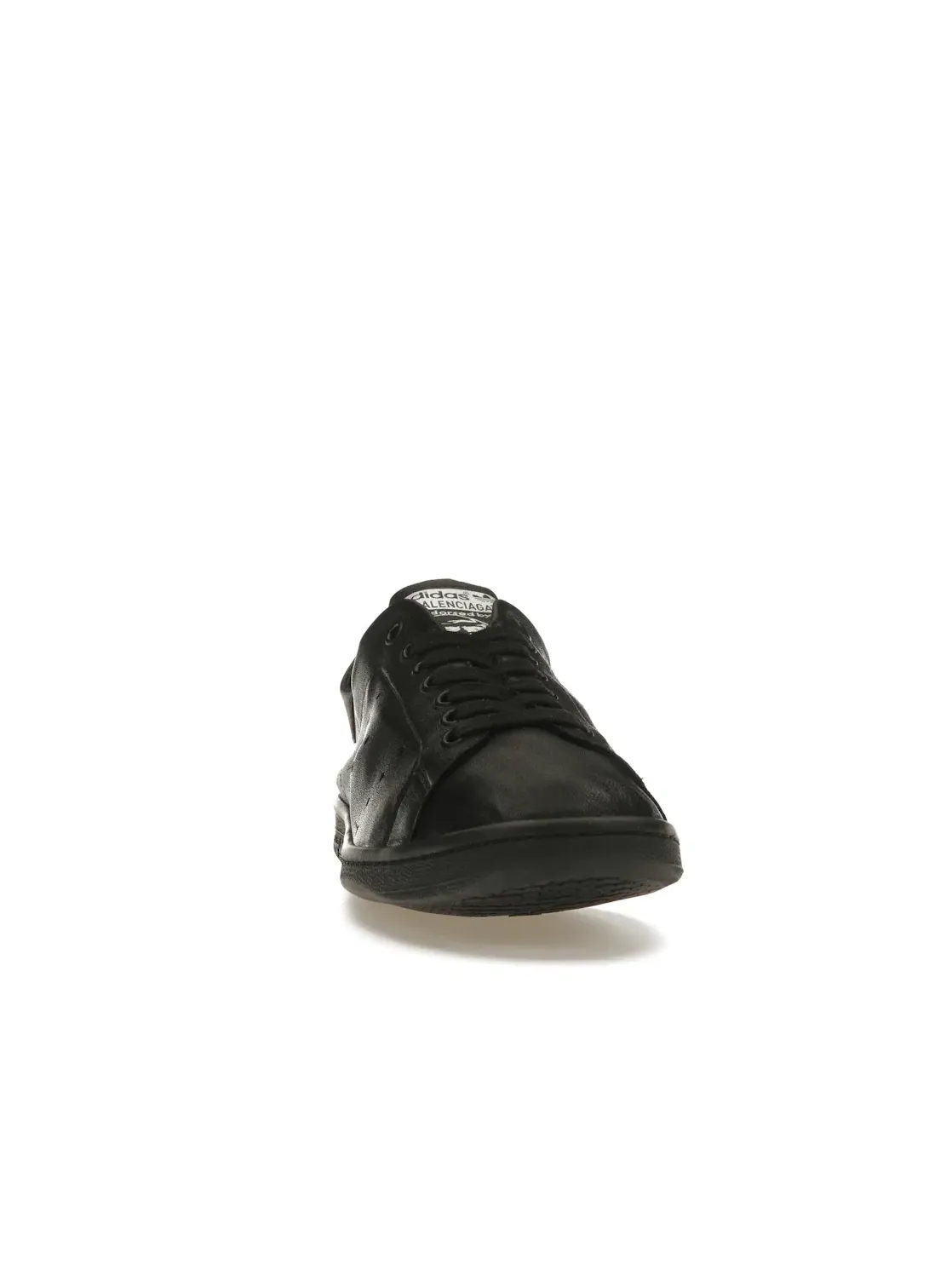 Кроссовки мужские Balenciaga x Adidas Stan Smith, с перфорированными полосками — изображение 2 из 4, черный