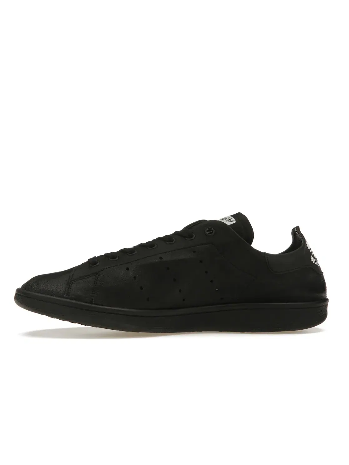 Кроссовки мужские Balenciaga x Adidas Stan Smith, с перфорированными полосками — изображение 3 из 4, черный