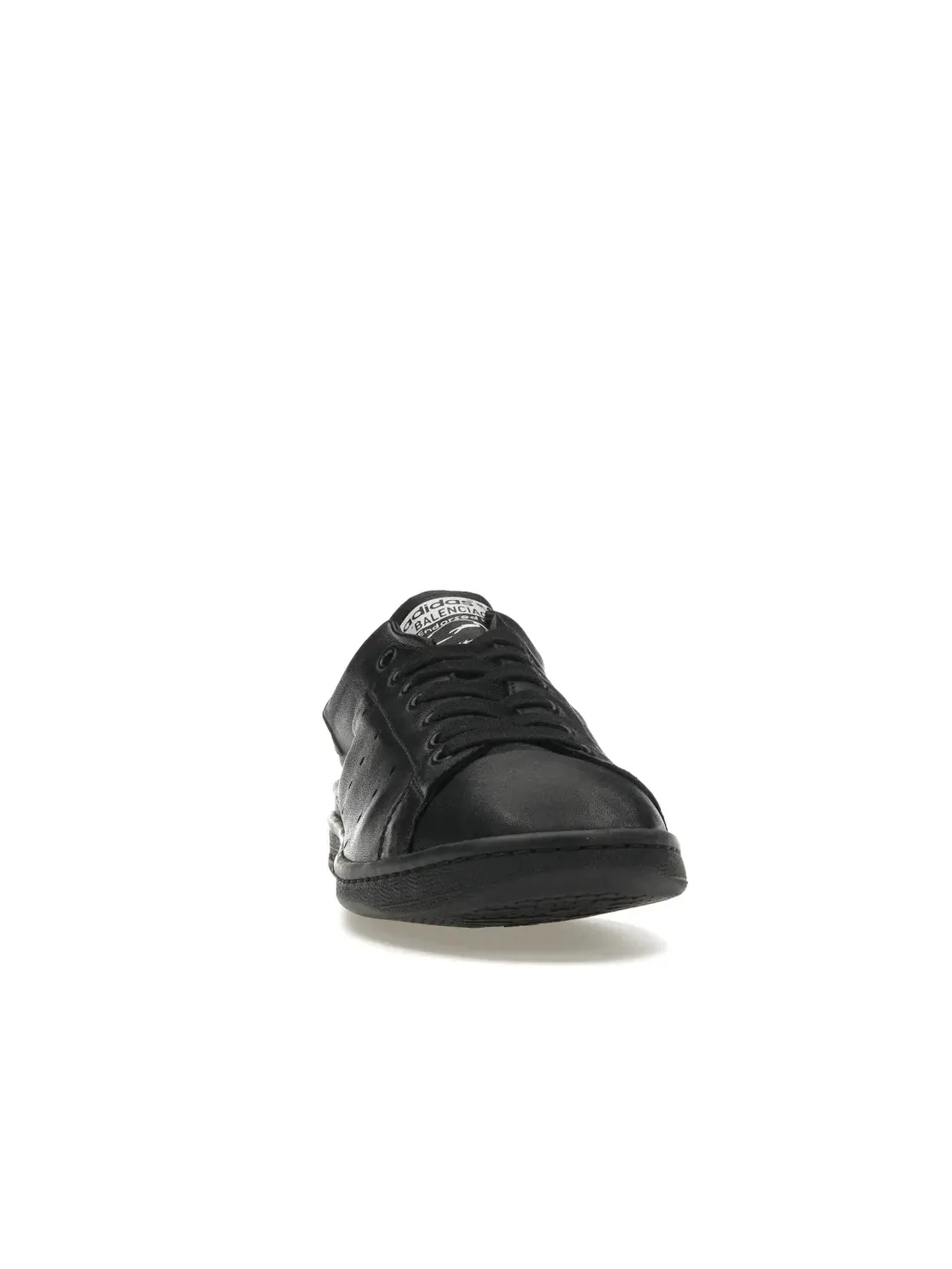 Кроссовки Balenciaga x Adidas Stan Smith, кожаные — изображение 2 из 4, черный