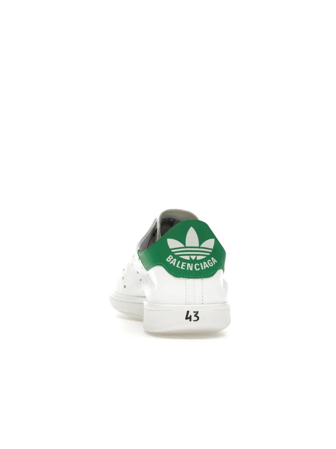 Мужские кроссовки Lifestyle с перфорированными тремя полосками Balenciaga x Adidas Stan Smith — изображение 4 из 4