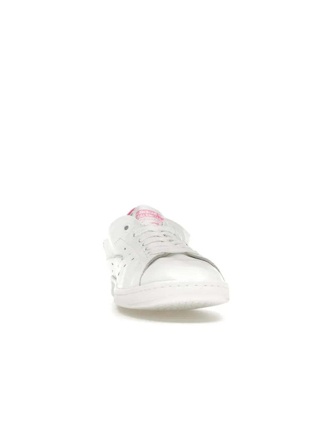 Женские кроссовки Lifestyle с принтом Balenciaga x Adidas Stan Smith Adidas — изображение 2 из 4, белый/розовый