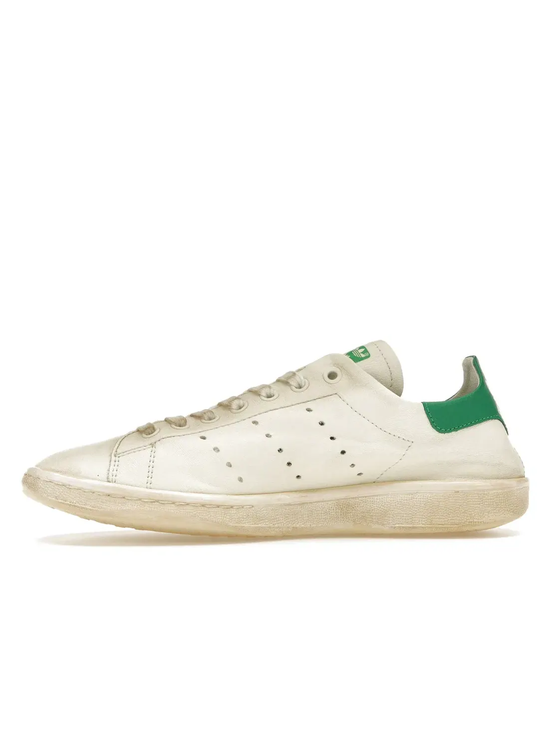 Кроссовки женские Balenciaga x Adidas Stan Smith, с принтом — изображение 3 из 4, белый белый зеленый