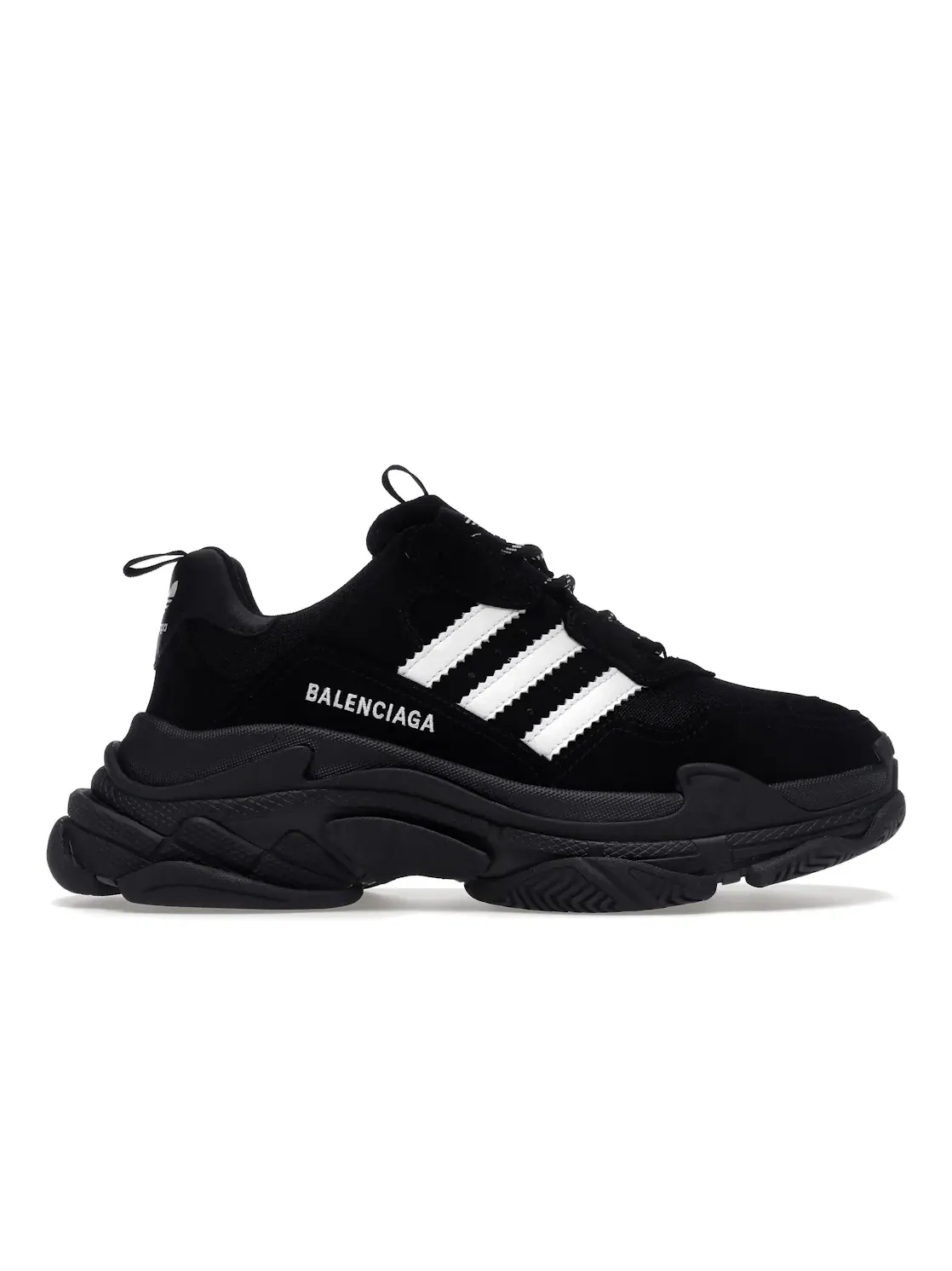 Кроссовки мужские Balenciaga x Adidas Triple S, массивная подошва — изображение 1 из 4, белый