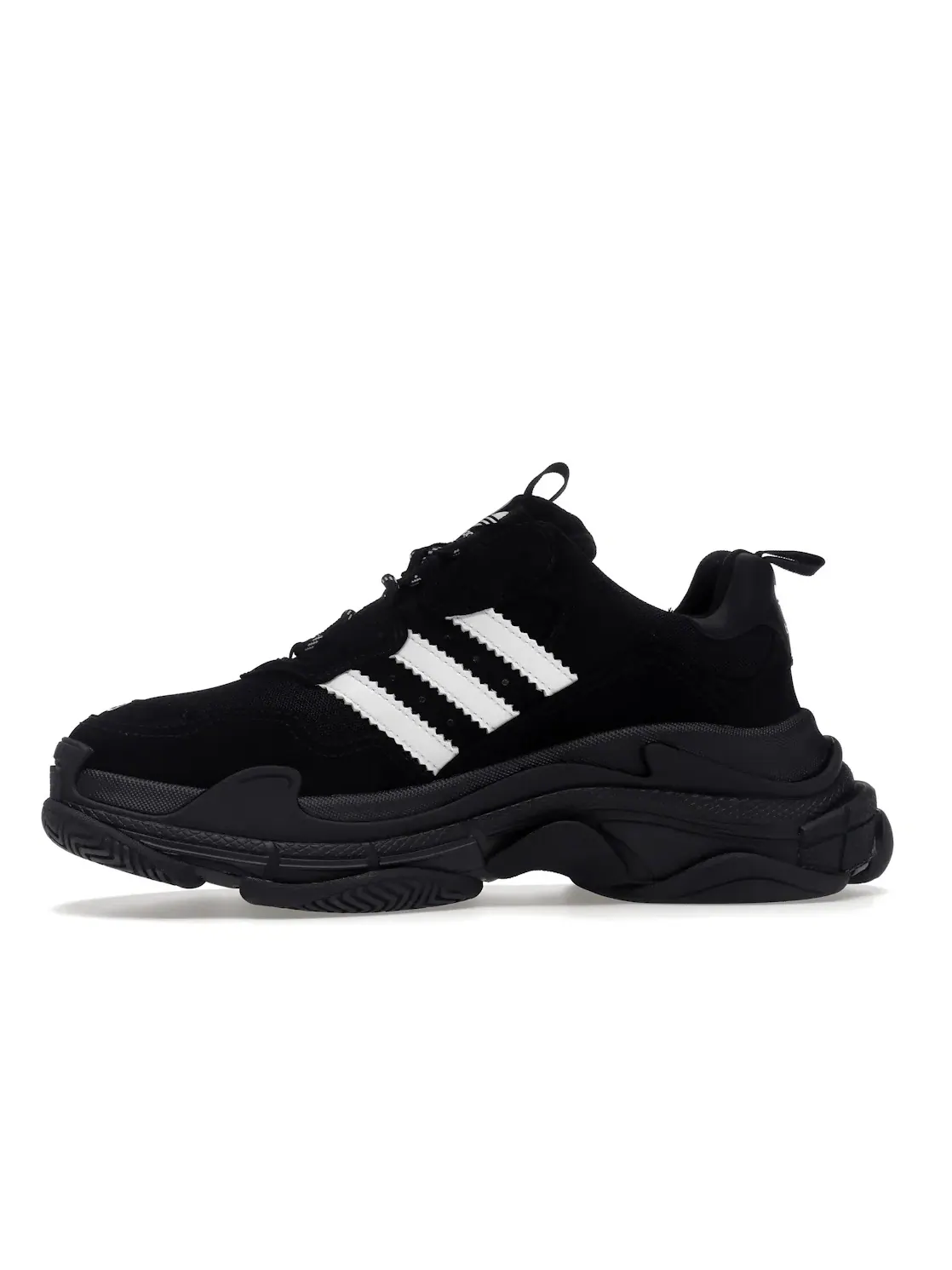 Кроссовки мужские Balenciaga x Adidas Triple S, массивная подошва — изображение 3 из 4, белый