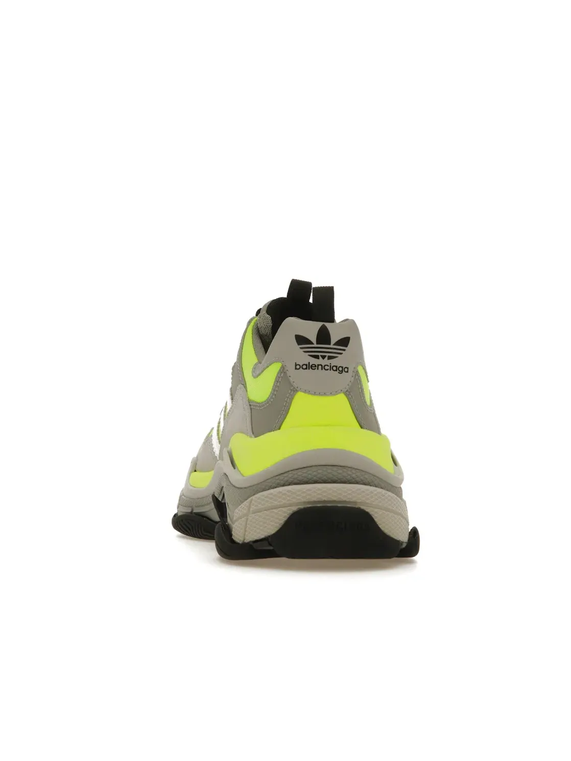 Кроссовки мужские Balenciaga x Adidas Triple S, массивная подошва — изображение 4 из 4, желтый/черный/белый