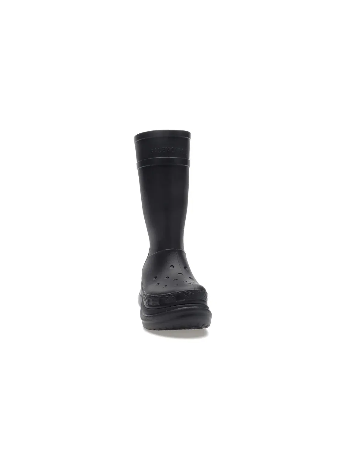 Резиновые сапоги мужские Balenciaga x Crocs Boot — изображение 2 из 4, черный