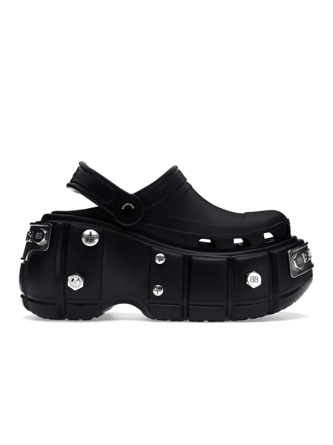 Сандалии Balenciaga x Crocs Hardcrocs Sandal — изображение 1 из 4, черный