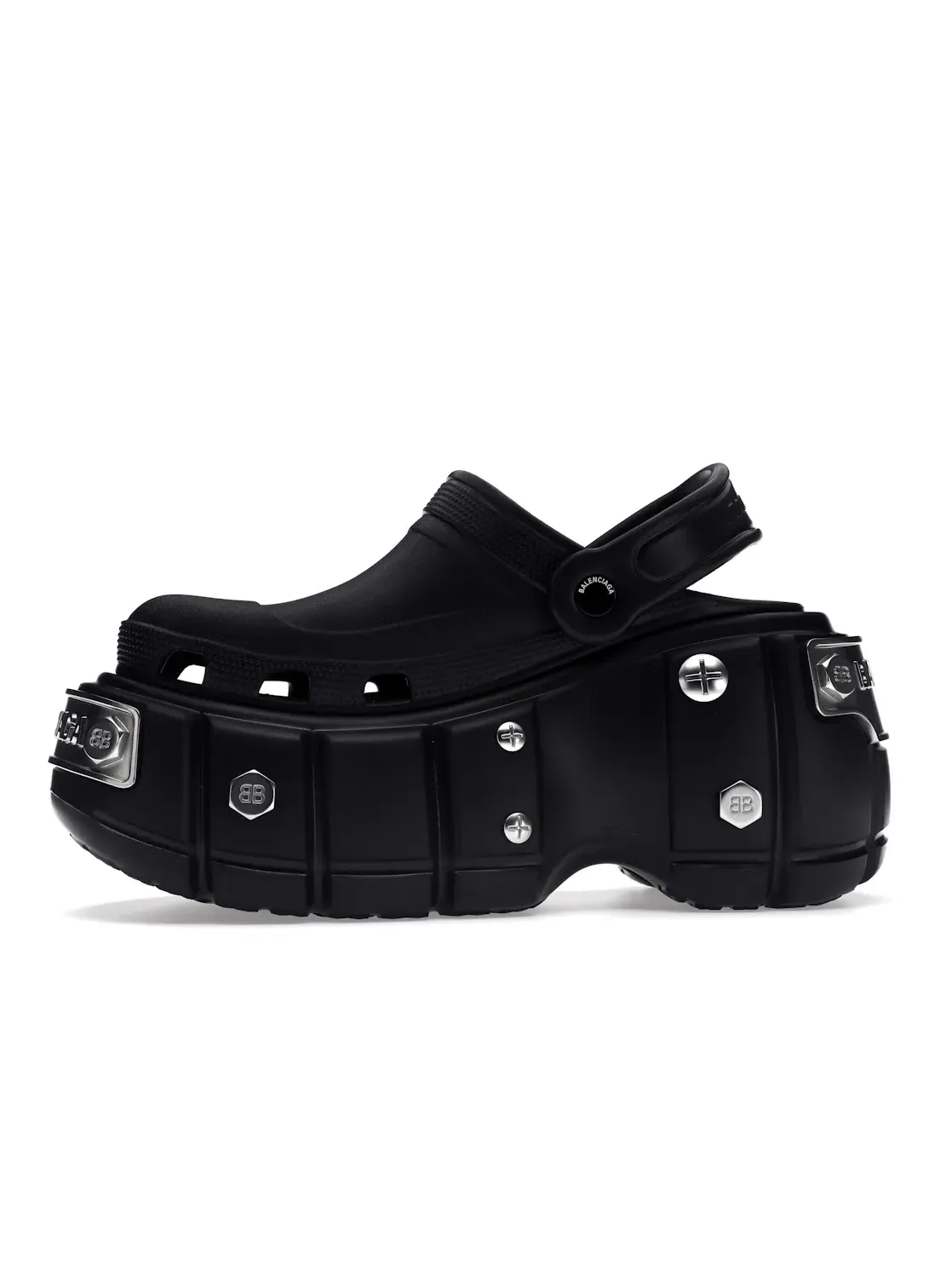 Сандалии Balenciaga x Crocs Hardcrocs Sandal — изображение 3 из 4, черный