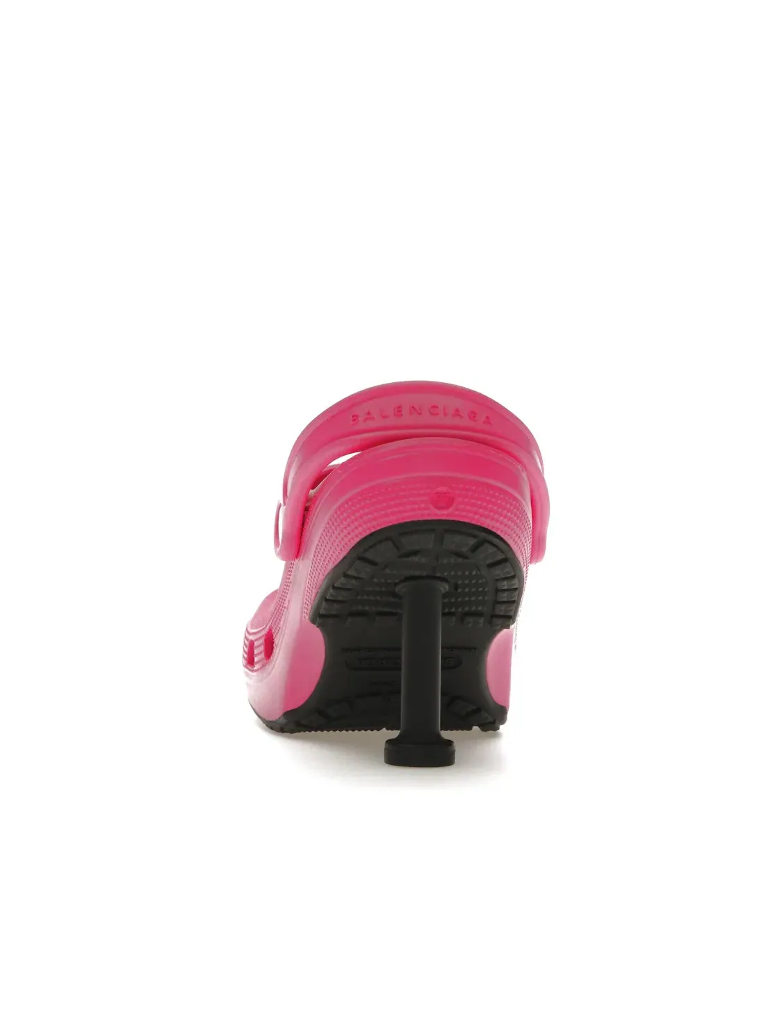 Туфли Balenciaga x Crocs Madame 80MM, с принтом — изображение 4 из 4, розовый