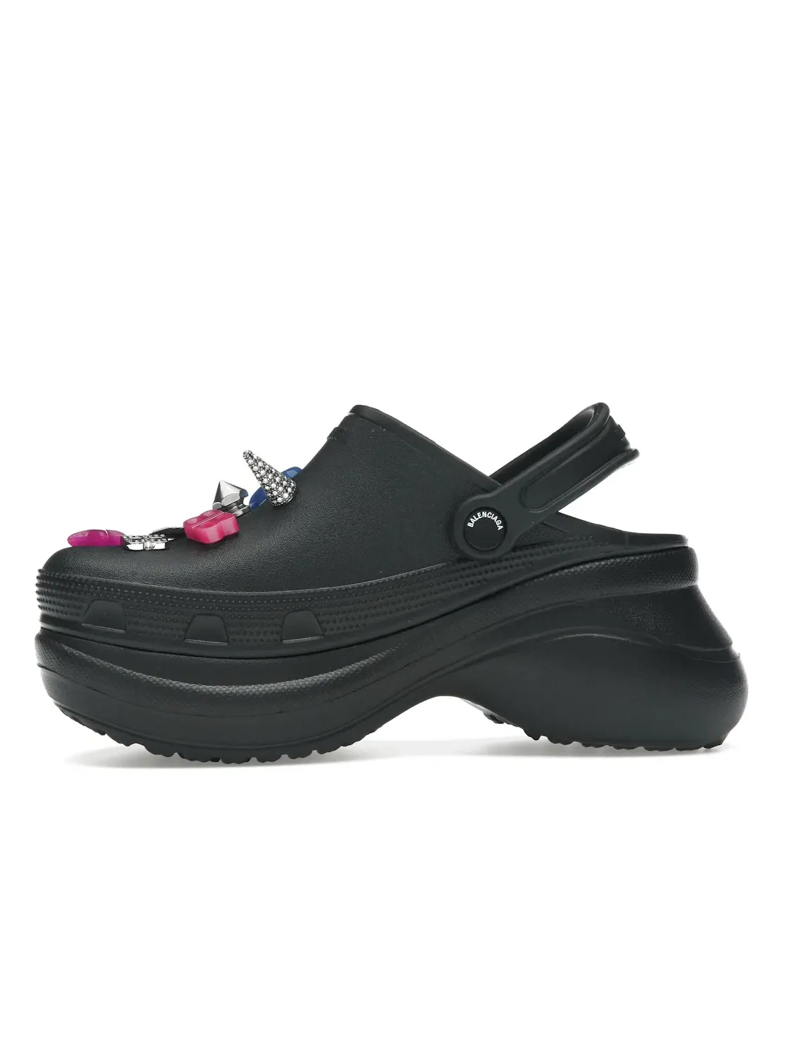 Сабо женские Balenciaga x Crocs Mule — изображение 3 из 4, черный