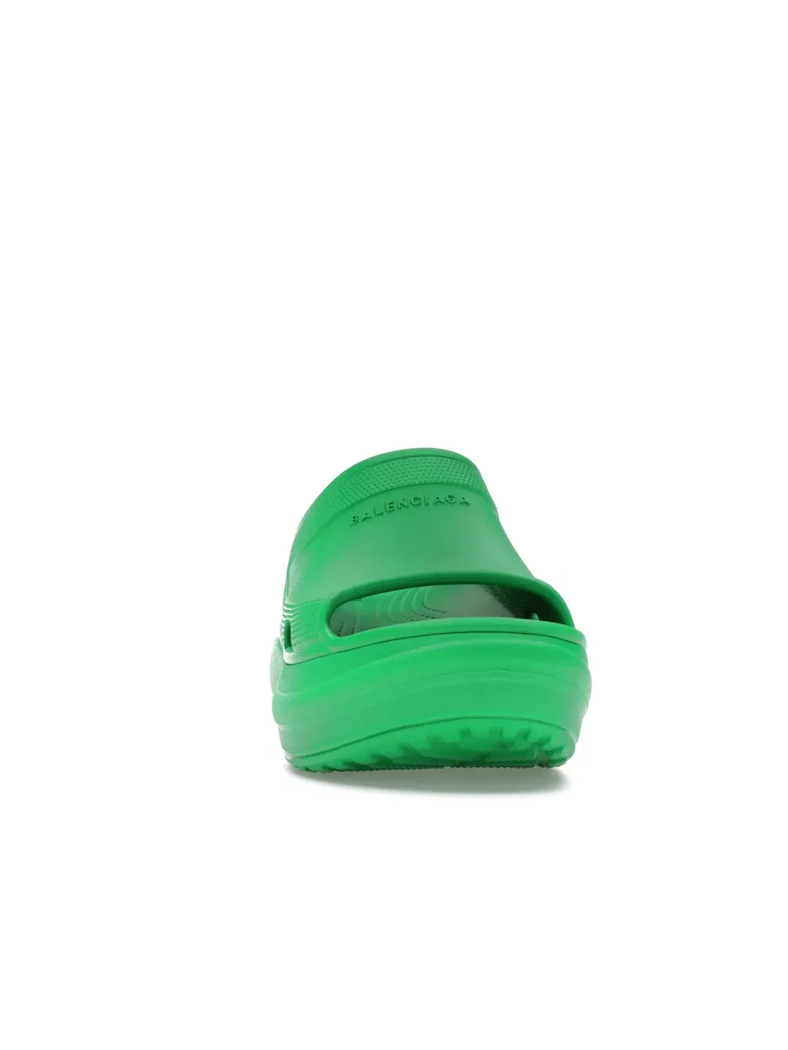Мужские шлепанцы с принтом Balenciaga x Crocs Pool Slide Sandals Balenciaga — изображение 2 из 4, зеленый