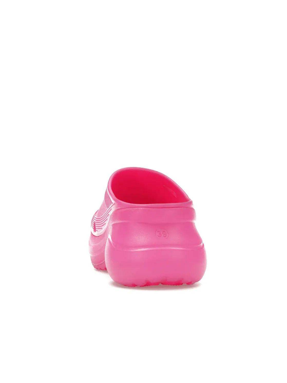 Шлепанцы Balenciaga x Crocs Pool Slide Sandals — изображение 4 из 4, розовый