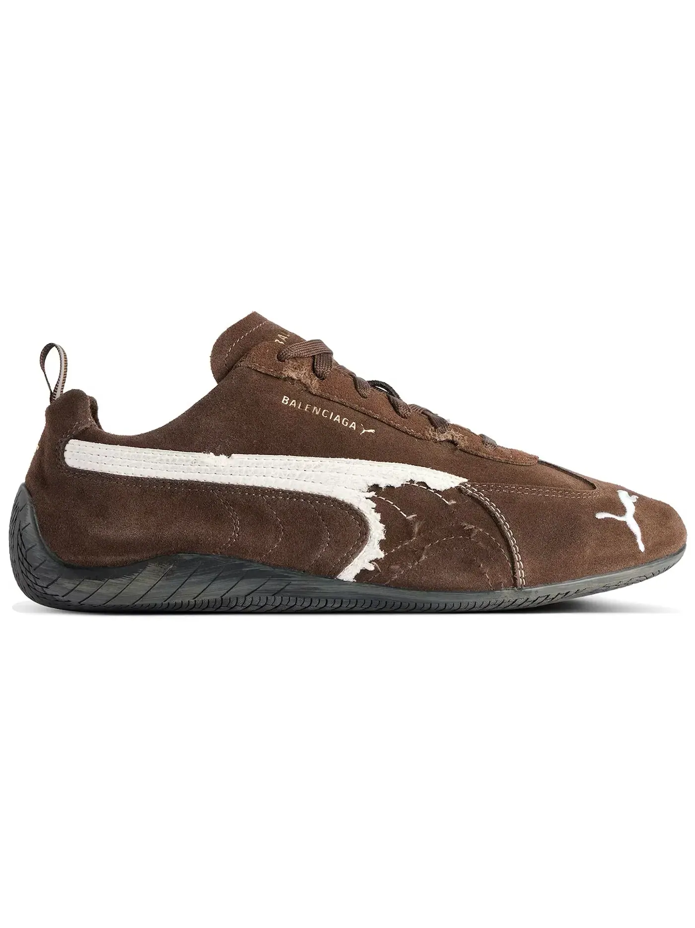 Кроссовки мужские Balenciaga x Puma Speedcat Suede, замшевые — изображение 1 из 1, мульти