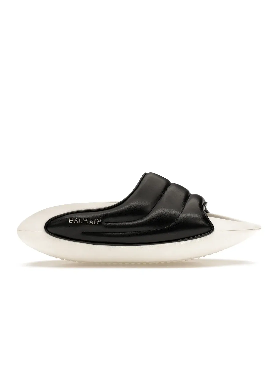 Мужские мюли Balmain B-IT Mules — изображение 1 из 4, черный/белый