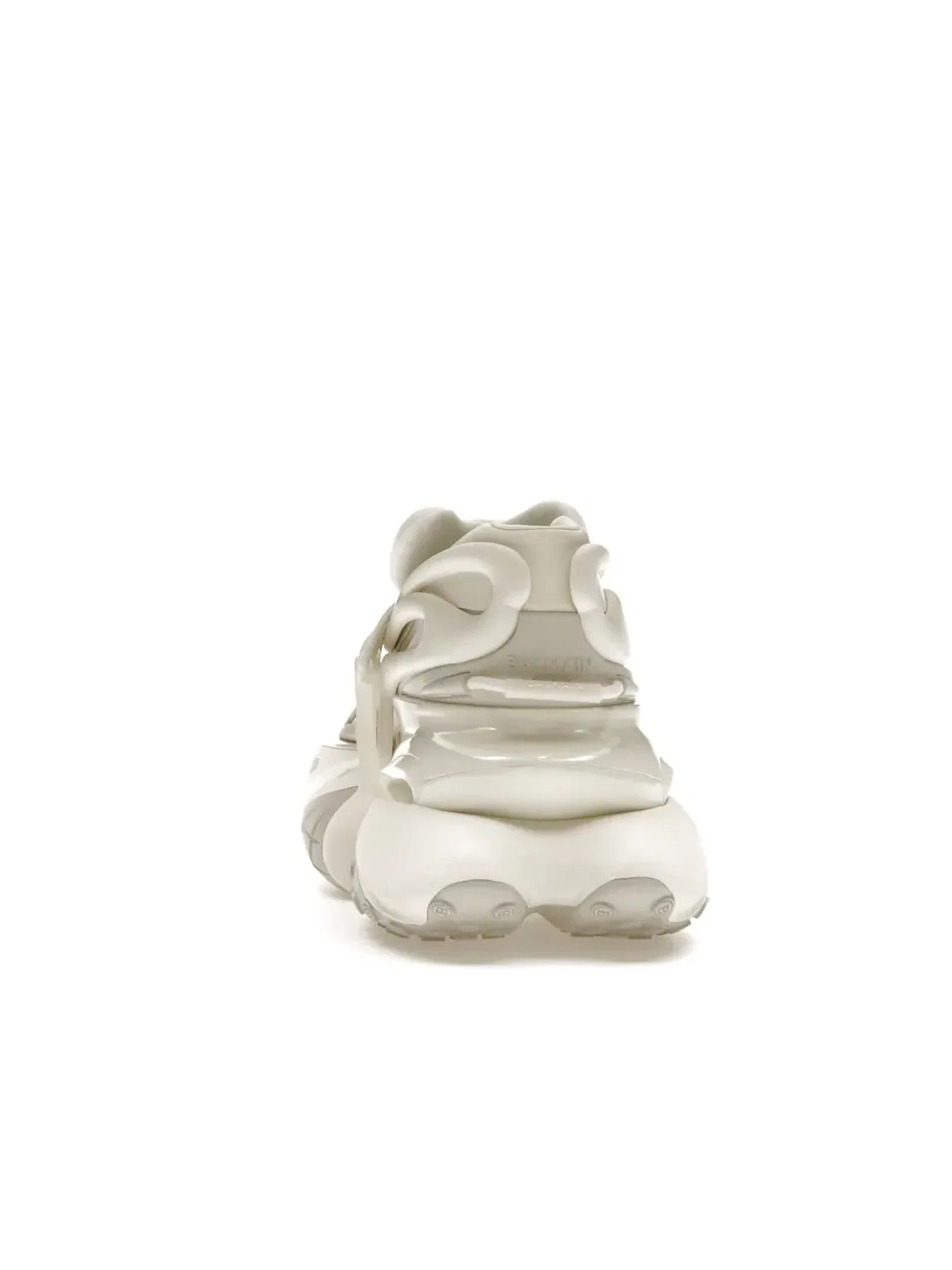 Мужские кроссовки с принтом Balmain Unicorn Low-Top Balmain — изображение 4 из 4, белый