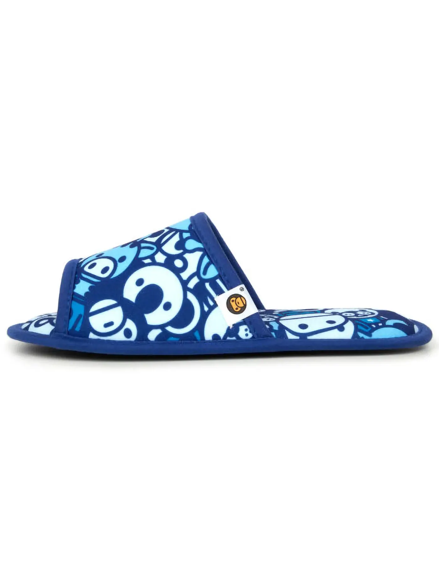 Детские тапочки с принтом BAPE Baby Milo Slipper Blue Camo — изображение 3 из 3