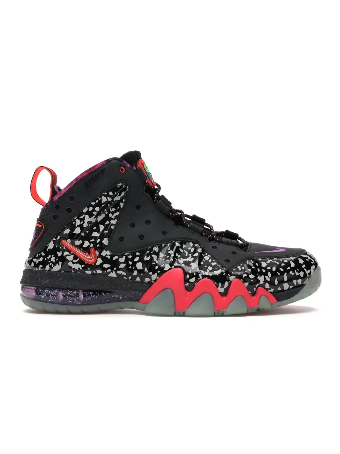 Мужские кроссовки с принтом Nike Barkley Posite Max — изображение 1 из 4, черный/красный