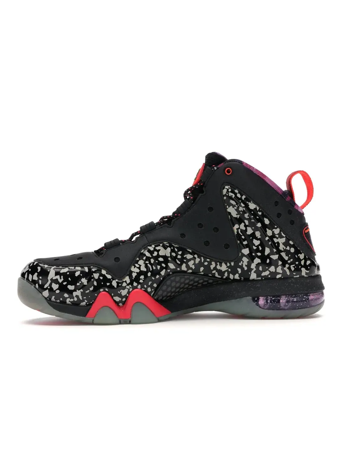 Мужские кроссовки с принтом Nike Barkley Posite Max — изображение 3 из 4, черный/красный
