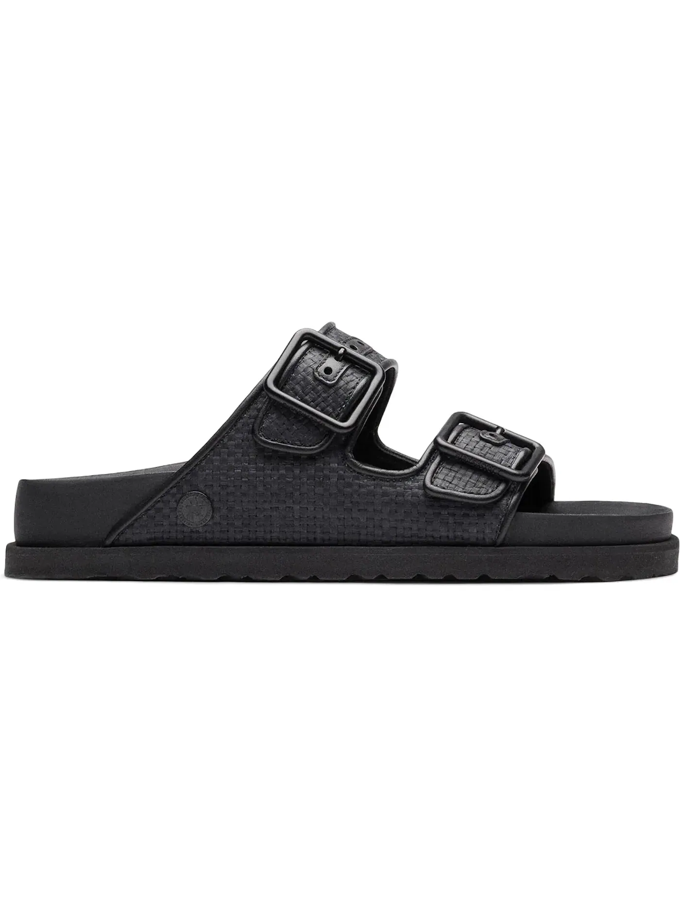 Мужские сандалии с рафией Birkenstock 1774 Arizona Raffia — изображение 1 из 1, черный