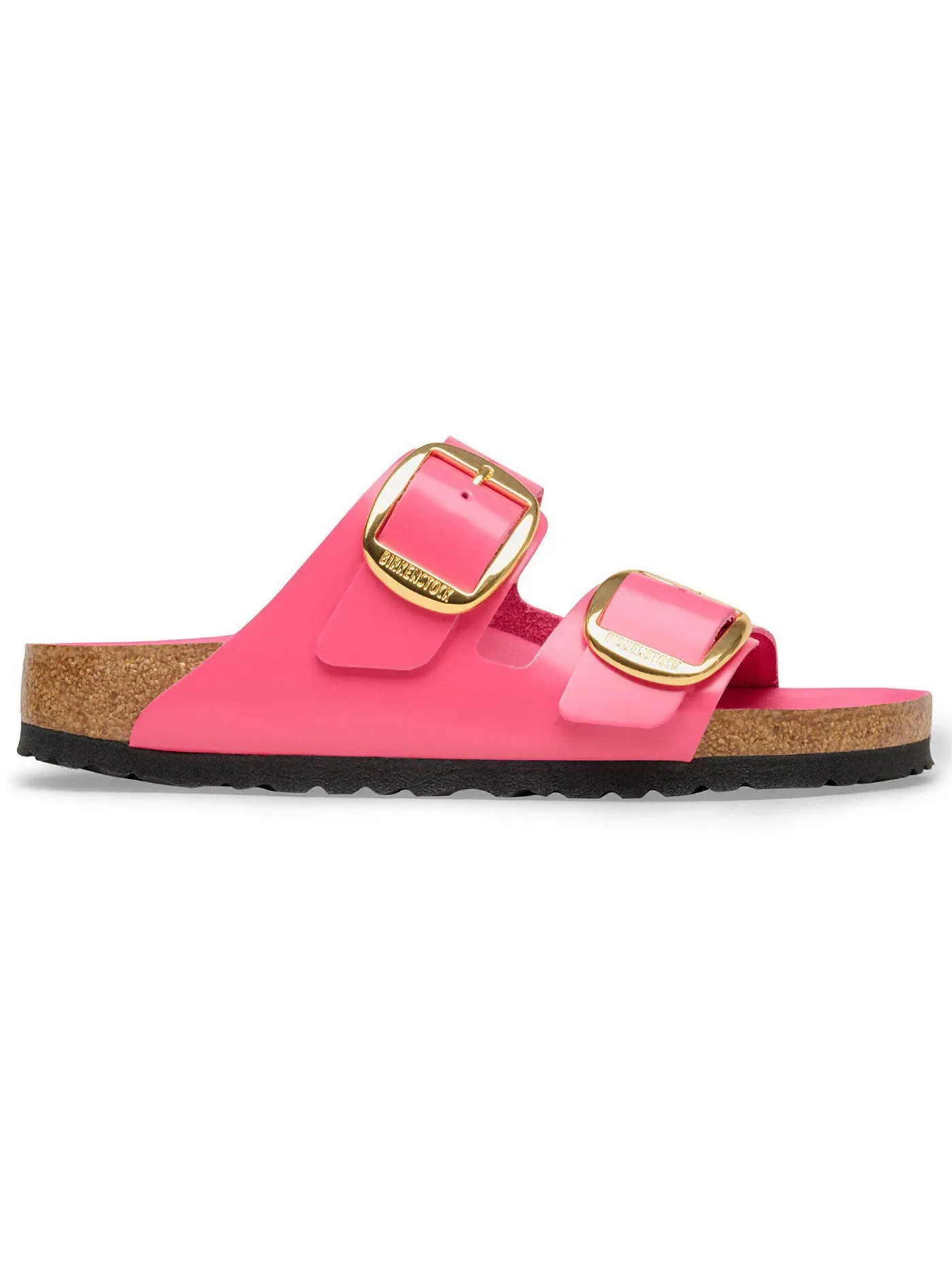 Мужские сандалии с пряжкой Arizona Big Buckle Birkenstock, High-Shine Fuchsia Tulip — изображение 1 из 1