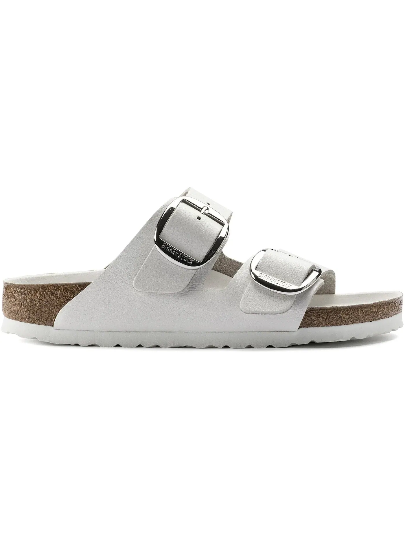 Женские сандалии с большой пряжкой Birkenstock Arizona Big Buckle — изображение 1 из 1, белый