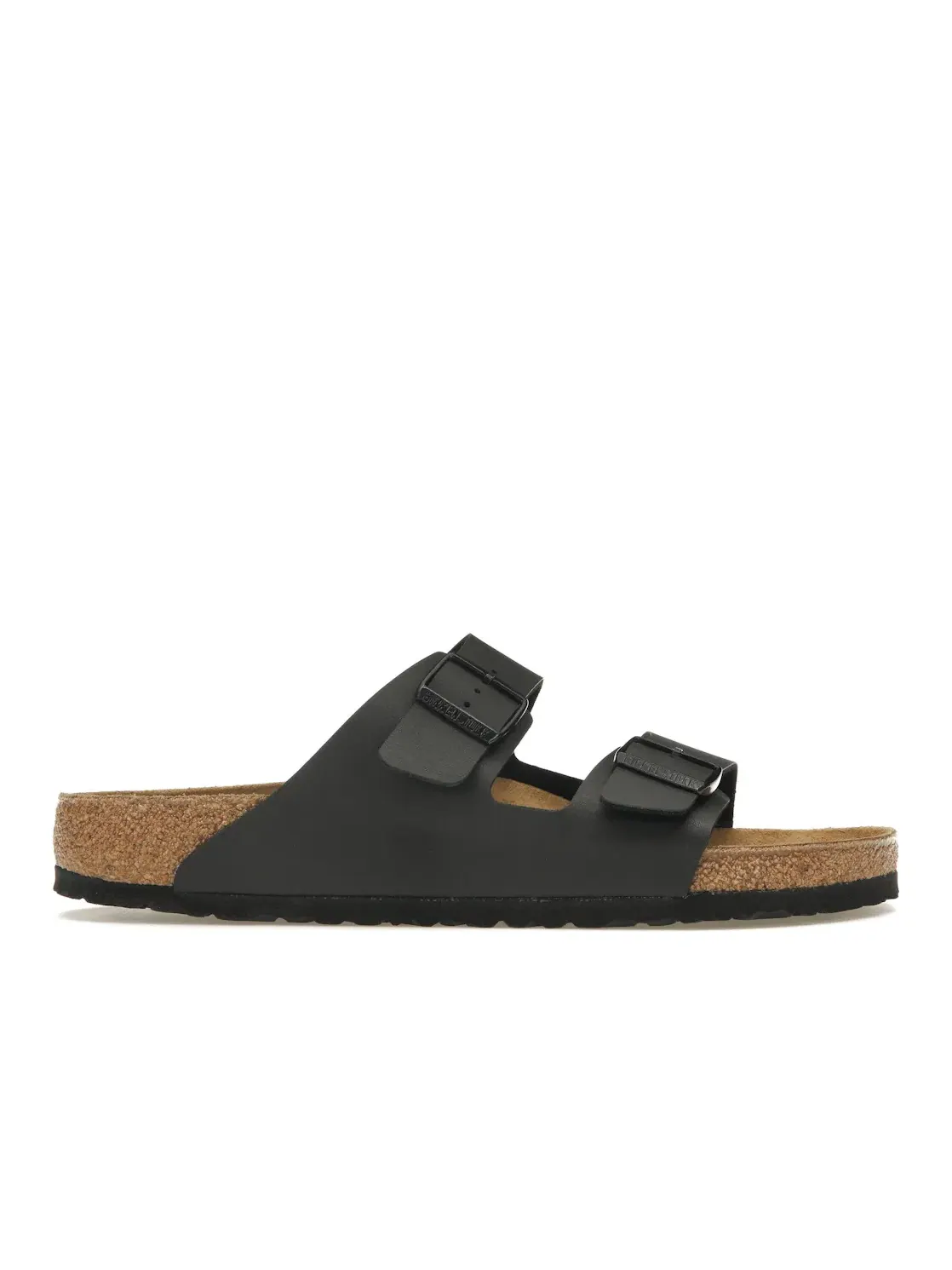 Детские сандалии без каблука Birkenstock Arizona Birko-Flor — изображение 1 из 4, черный