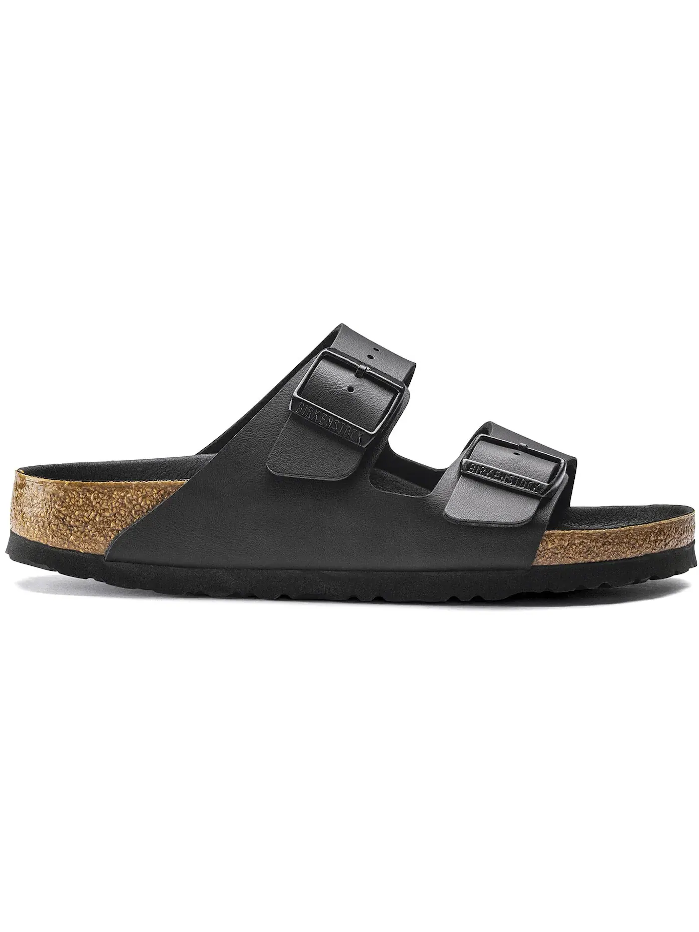 Мужские сандалии с регулируемыми ремешками Birkenstock Arizona Birko Flor — изображение 1 из 3, черный