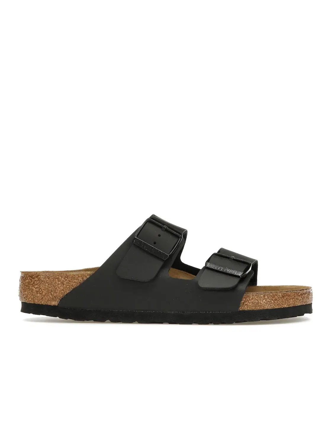 Унисекс сандалии с регулируемыми ремешками Birkenstock Arizona Birko-Flor — изображение 1 из 4, черный