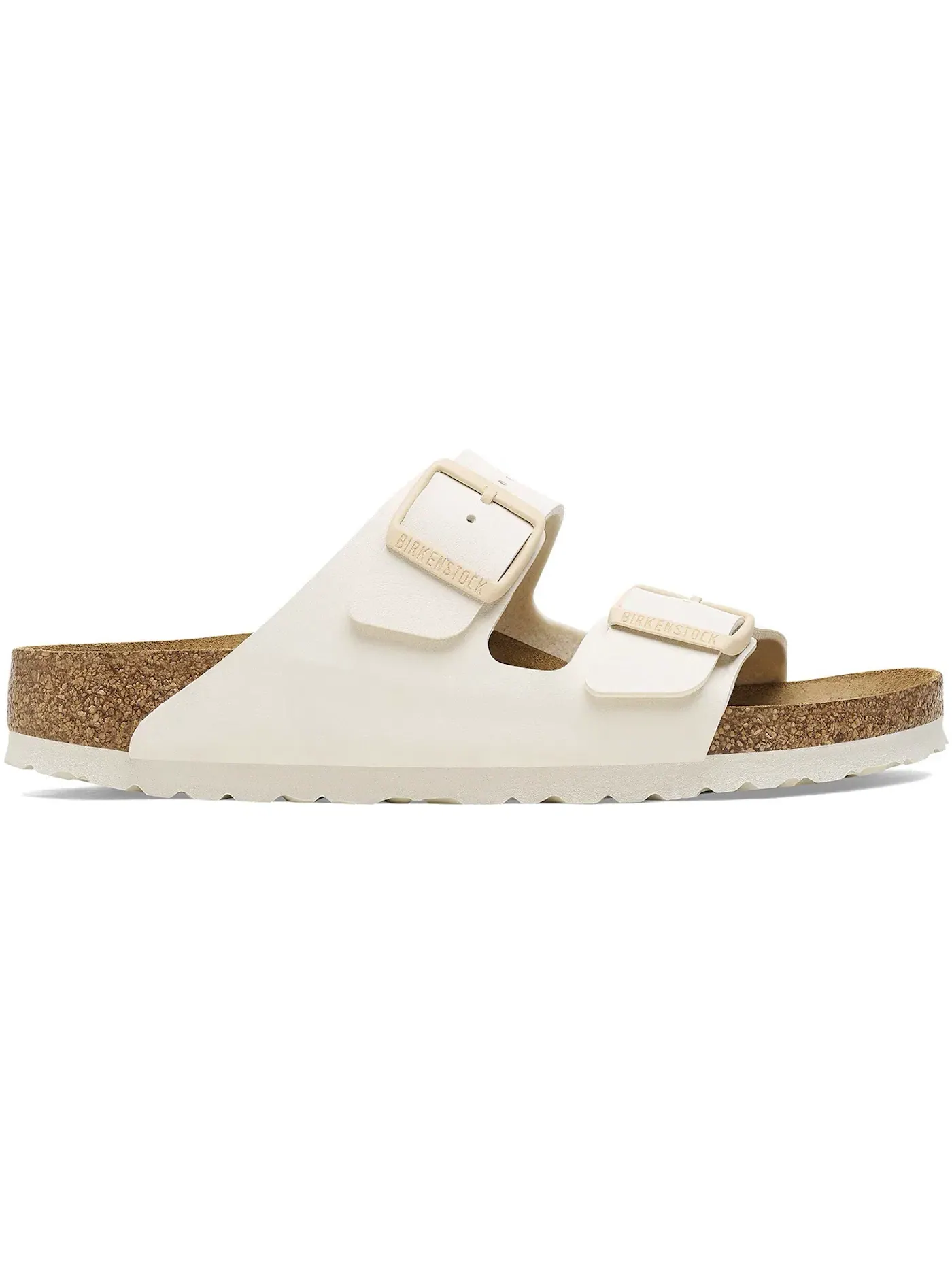 Мужские сандалии с регулируемыми ремнями Birkenstock Arizona Birko-Flor — изображение 1 из 1, белый
