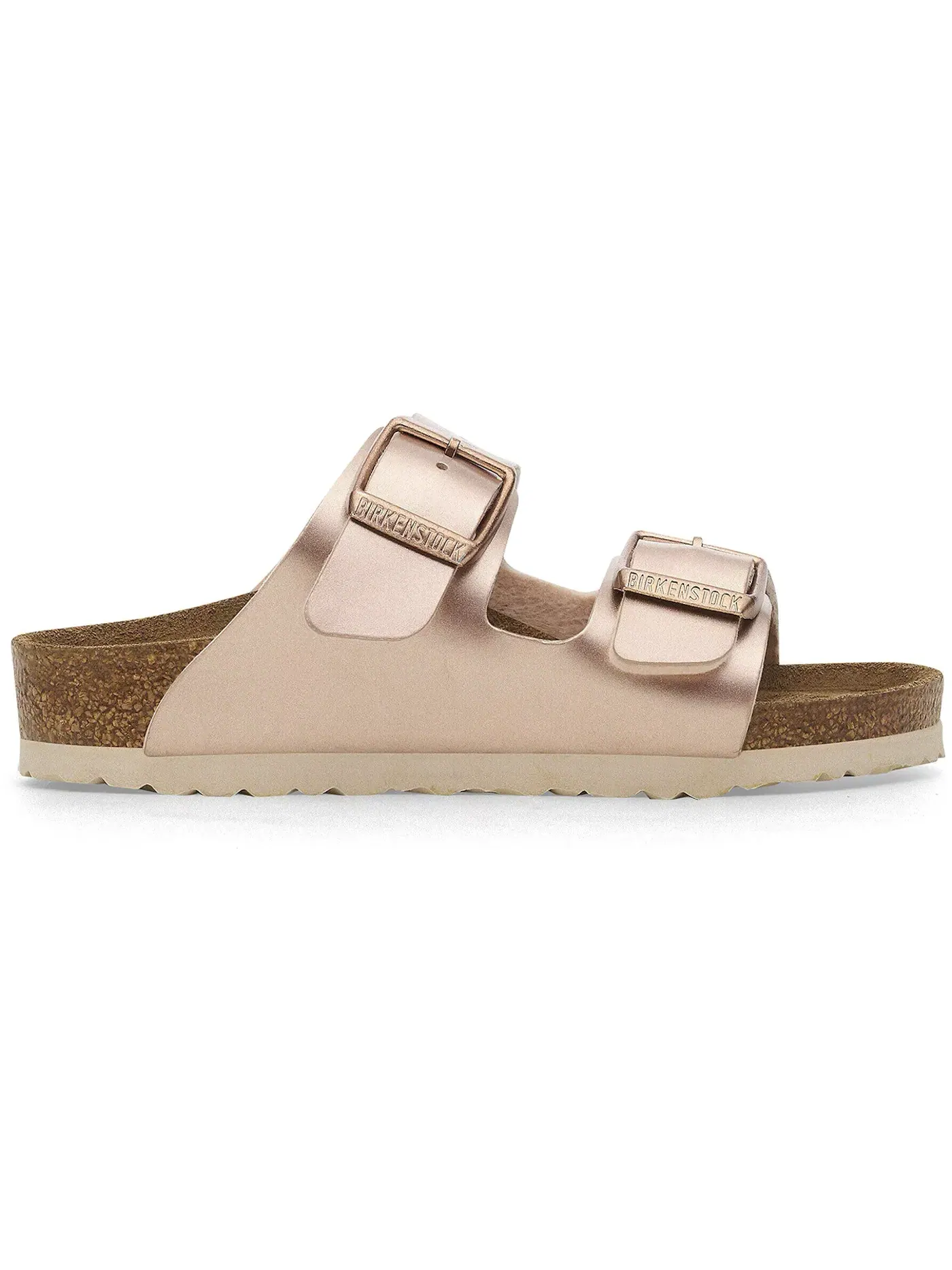 Детские сандалии с регулируемыми ремешками Birkenstock Arizona Birko-Flor, Electric Metallic Copper — изображение 1 из 1