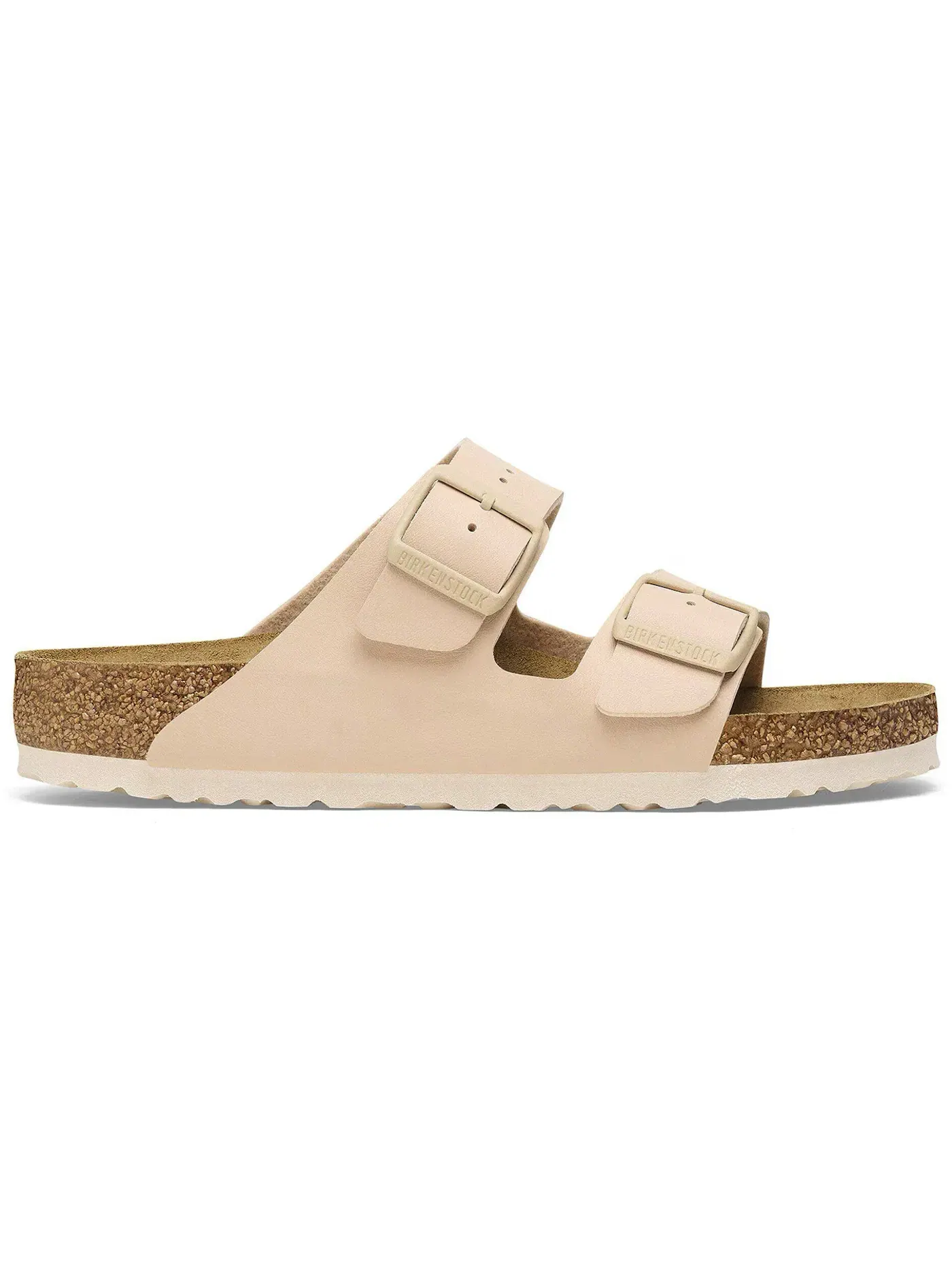 Мужские сандалии-слайды Birkenstock Arizona Birko-Flor — изображение 1 из 1, бежевый