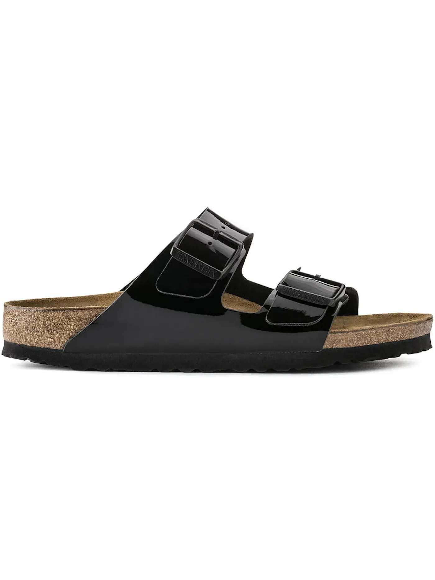 Женские сандалии с пряжками Birkenstock Arizona Birko-Flor — изображение 1 из 1, черный
