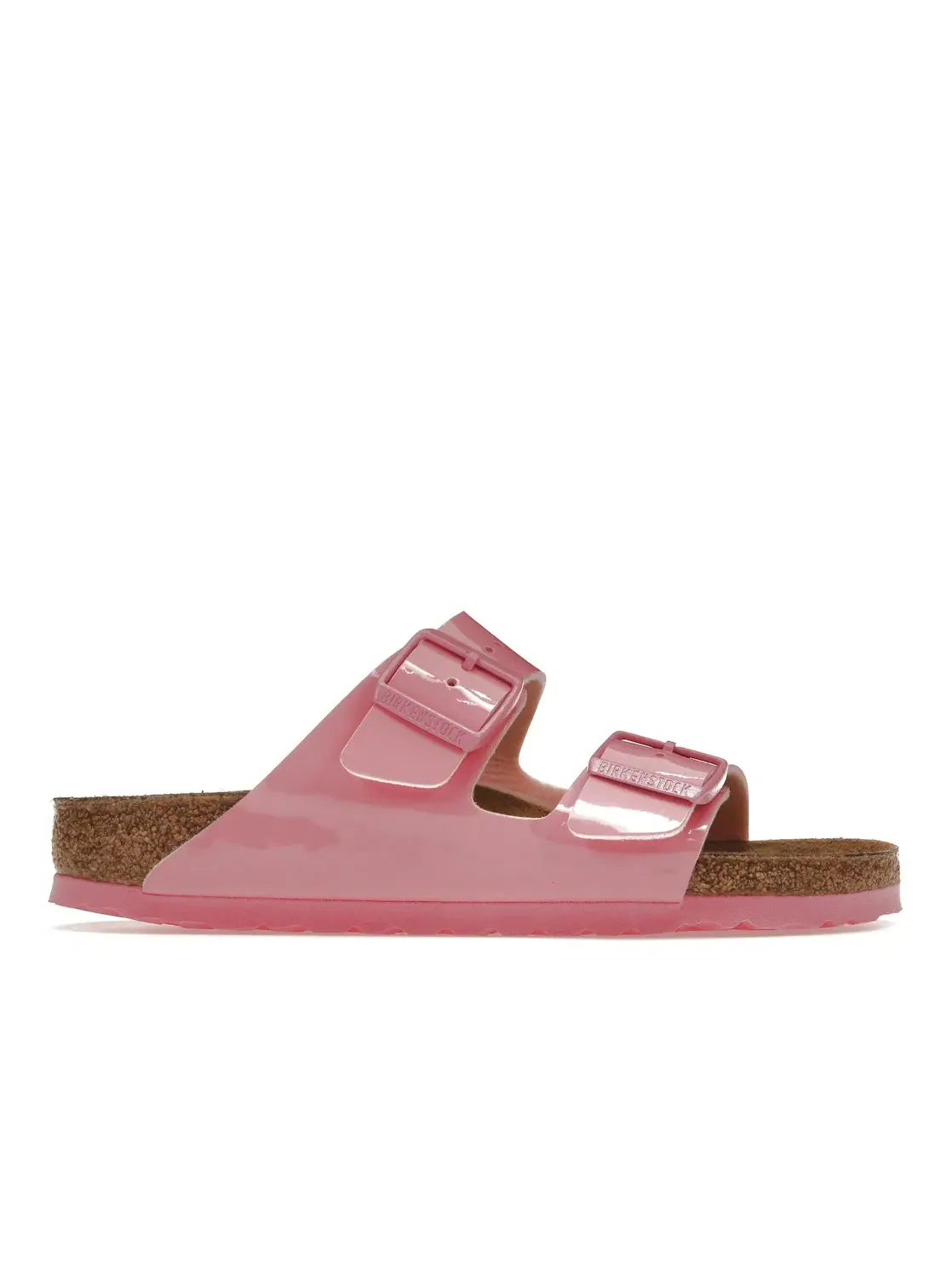 Женские сандалии Birko-Flor Patent Birkenstock Arizona — изображение 1 из 4, розовый
