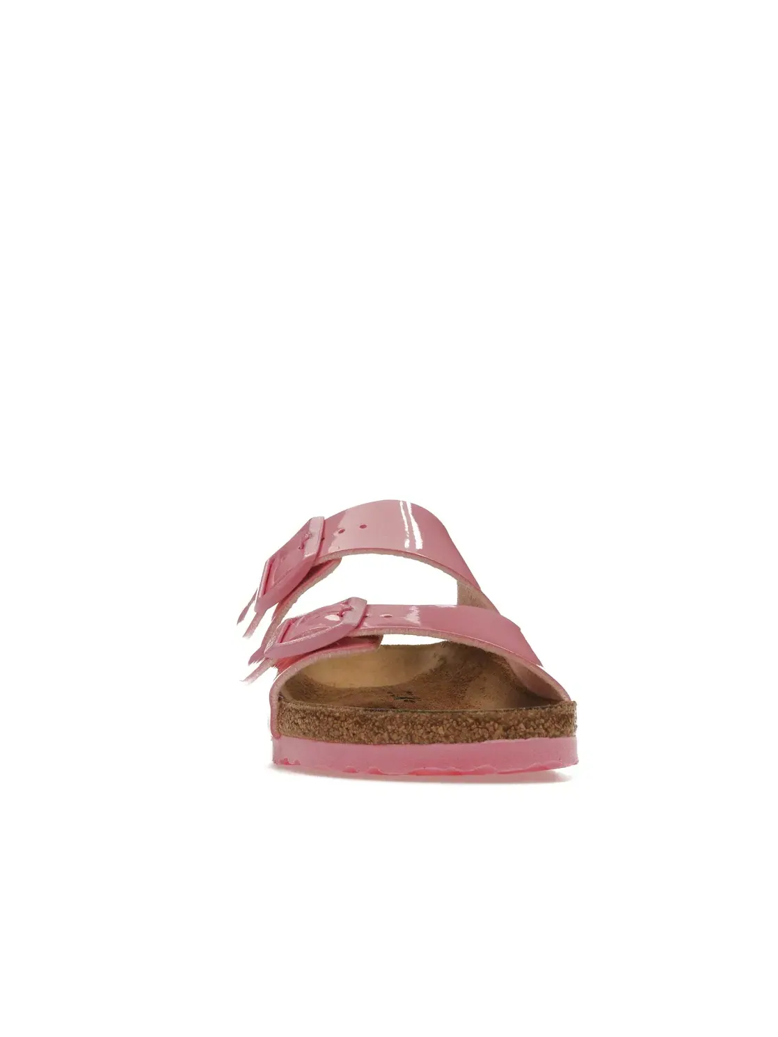 Женские сандалии Birko-Flor Patent Birkenstock Arizona — изображение 2 из 4, розовый