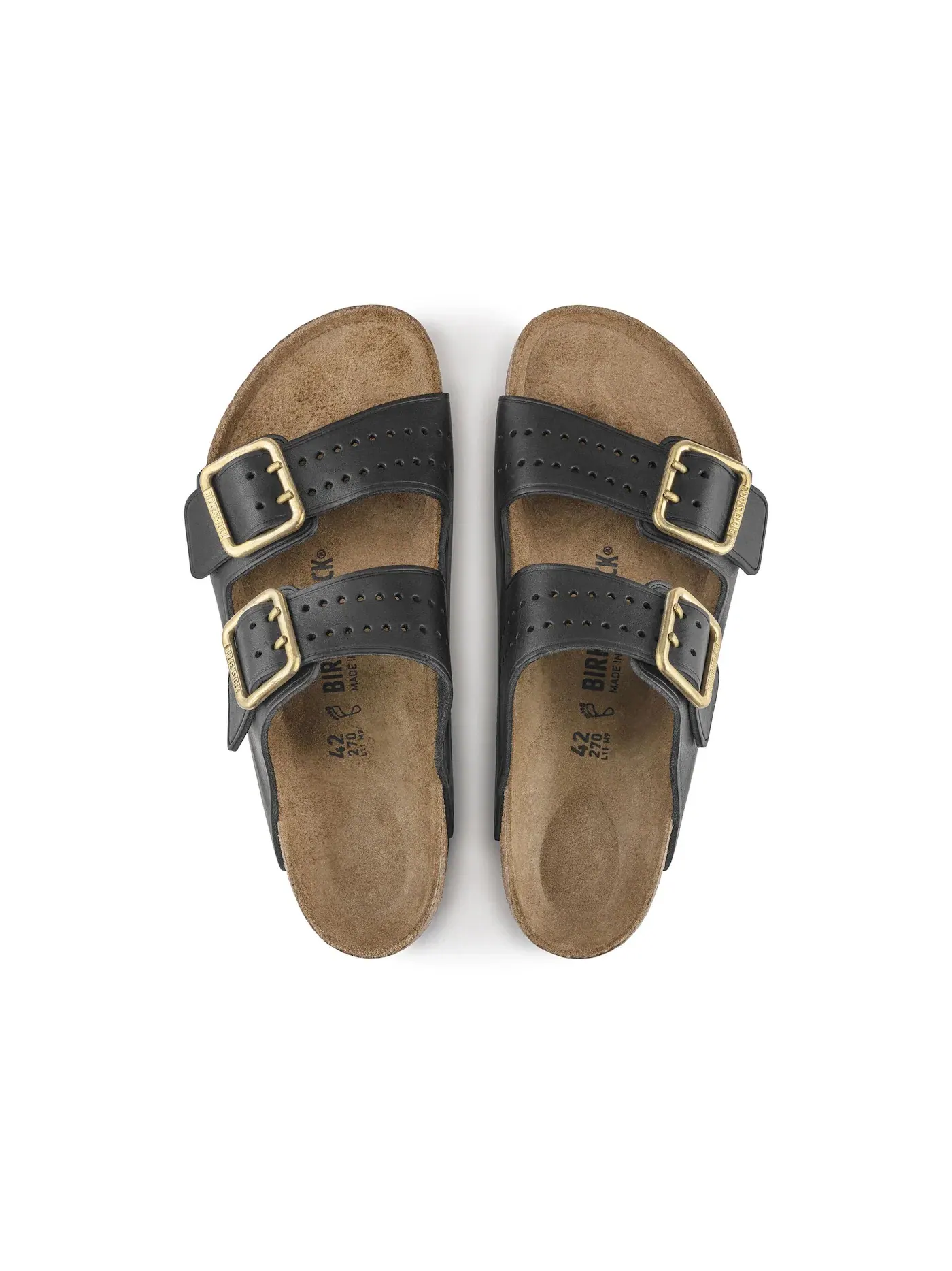 Мужские сандалии кожаные Arizona Bold Birkenstock — изображение 2 из 2, черный